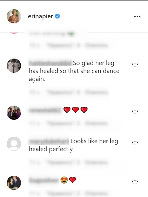 Fans comment under a video posted by Erin Napier on Instagram | Photo: Instagram/erinapier