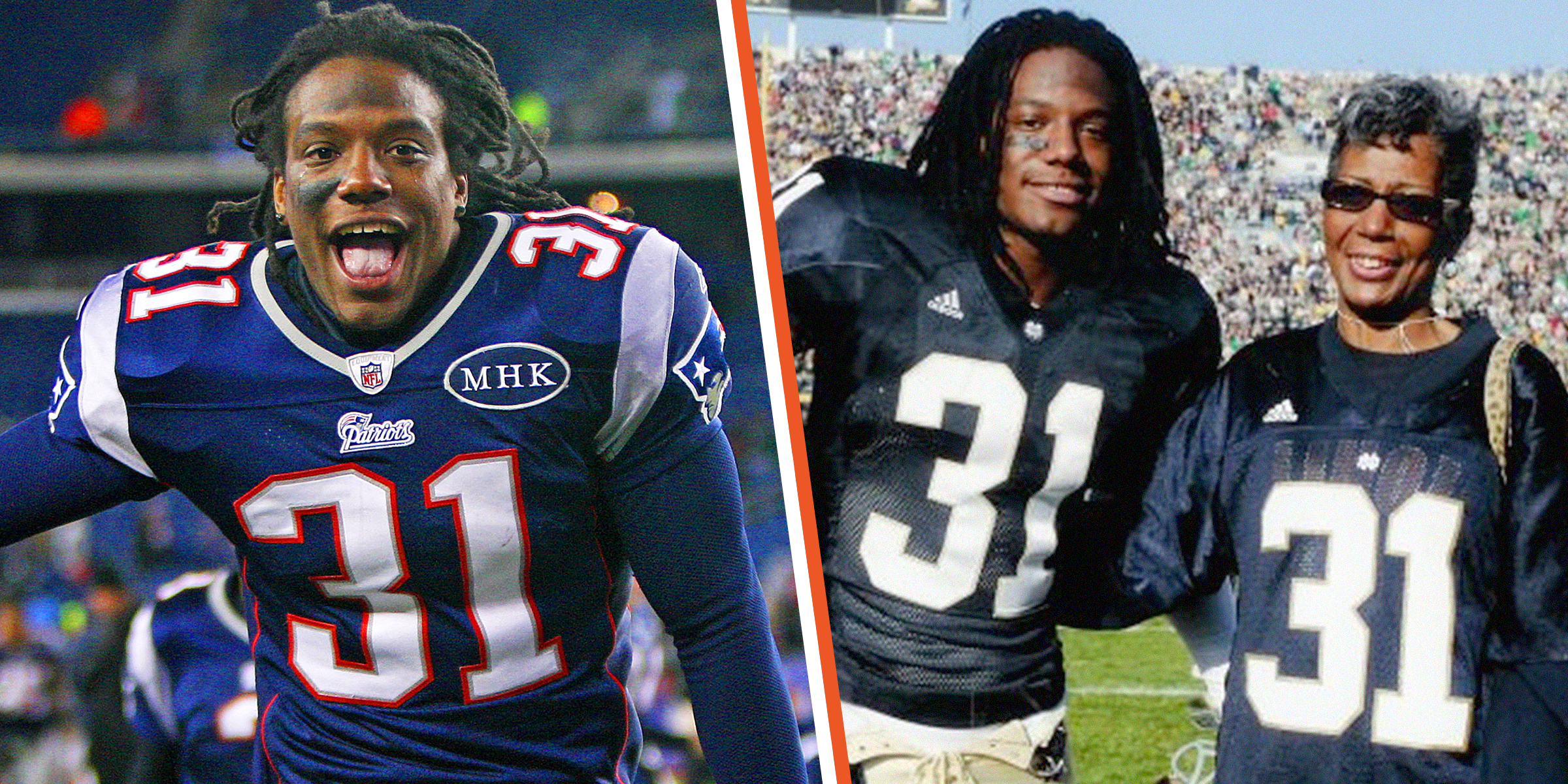 Sergio Brown, 2011 | Sergio Brown and Myrtle Brown, 2009 | Source: Facebook.com/mjsbrown | Getty Images
