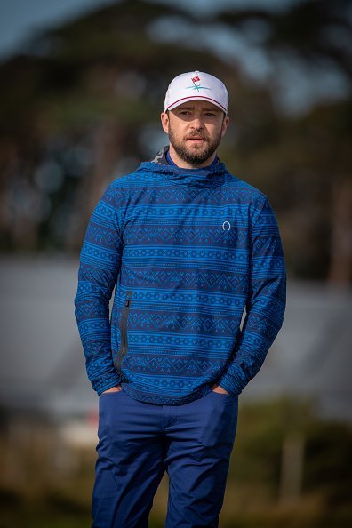 Justin Timberlake at the Alfred Dunhill Links Championship at St Andrews.| Photo:Getty Images