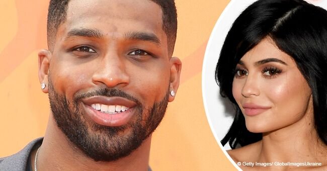 Kylie Jenner posts rare video with Tristan Thompson and baby True together