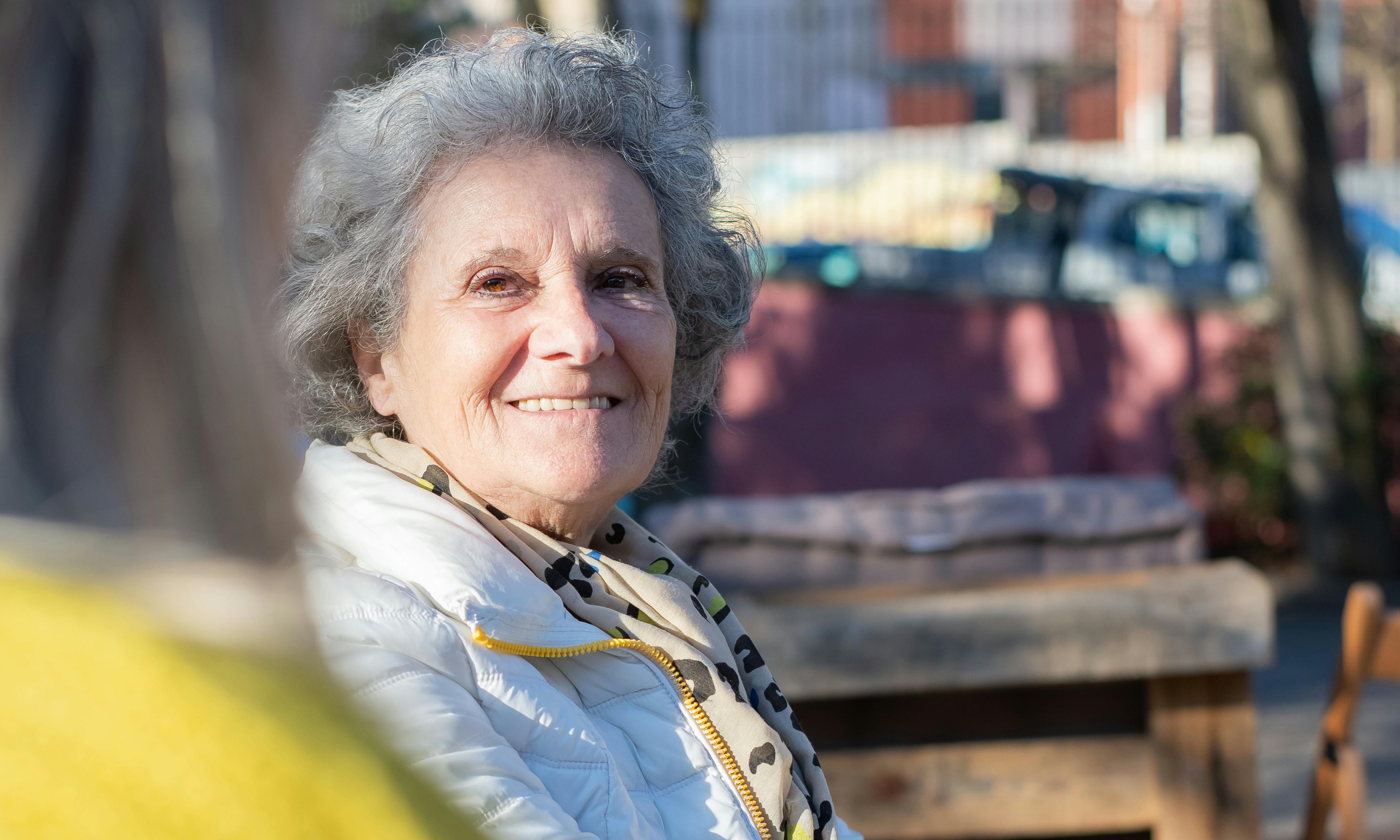 Helen's expression softening as she listens to James and the neighbors | Source: Pexels