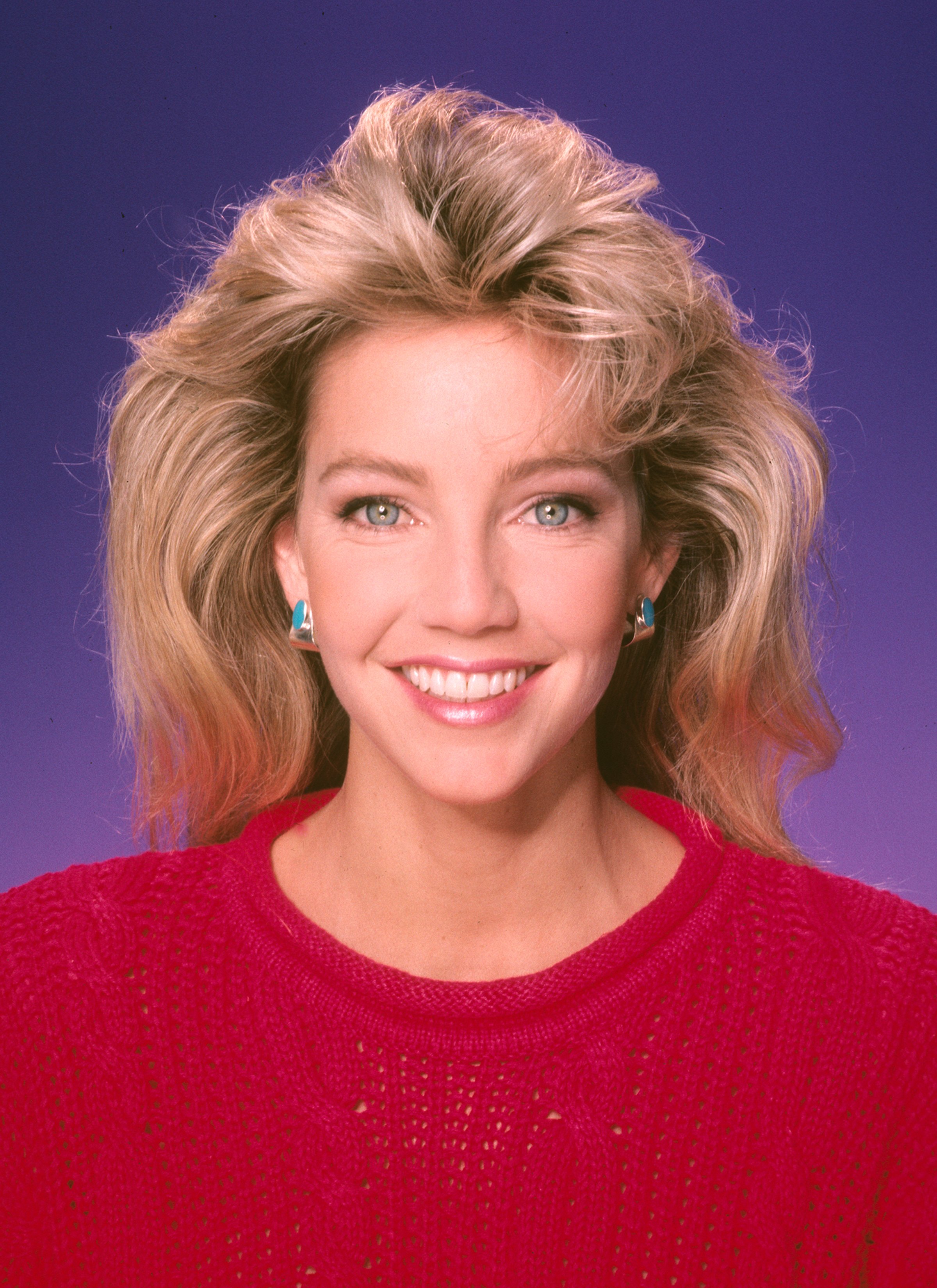 Heather Locklear poses for a portrait in 1987 in Los Angeles, California | Source: Getty Images