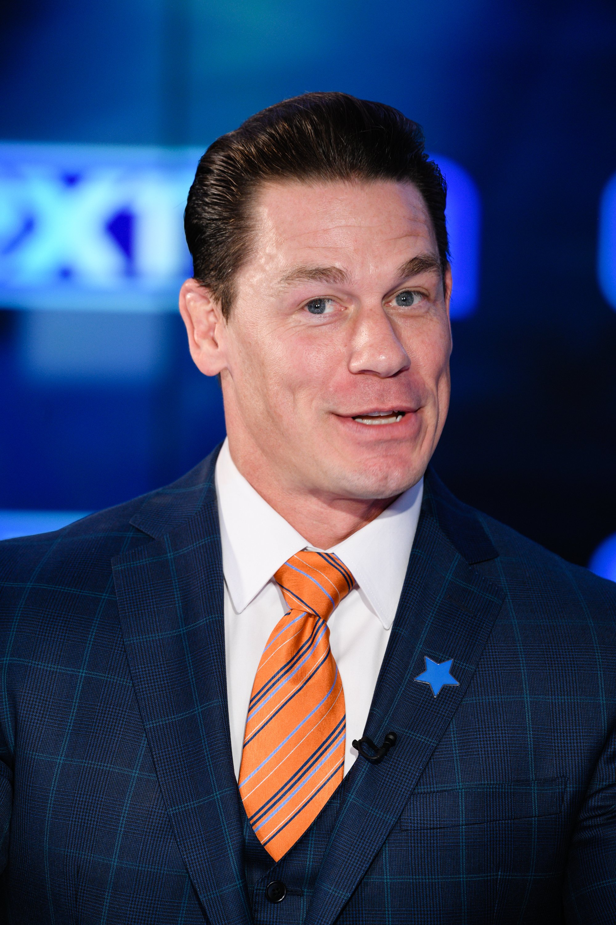 John Cena on "Extra" on January 15, 2020, in California. | Source: Getty Images