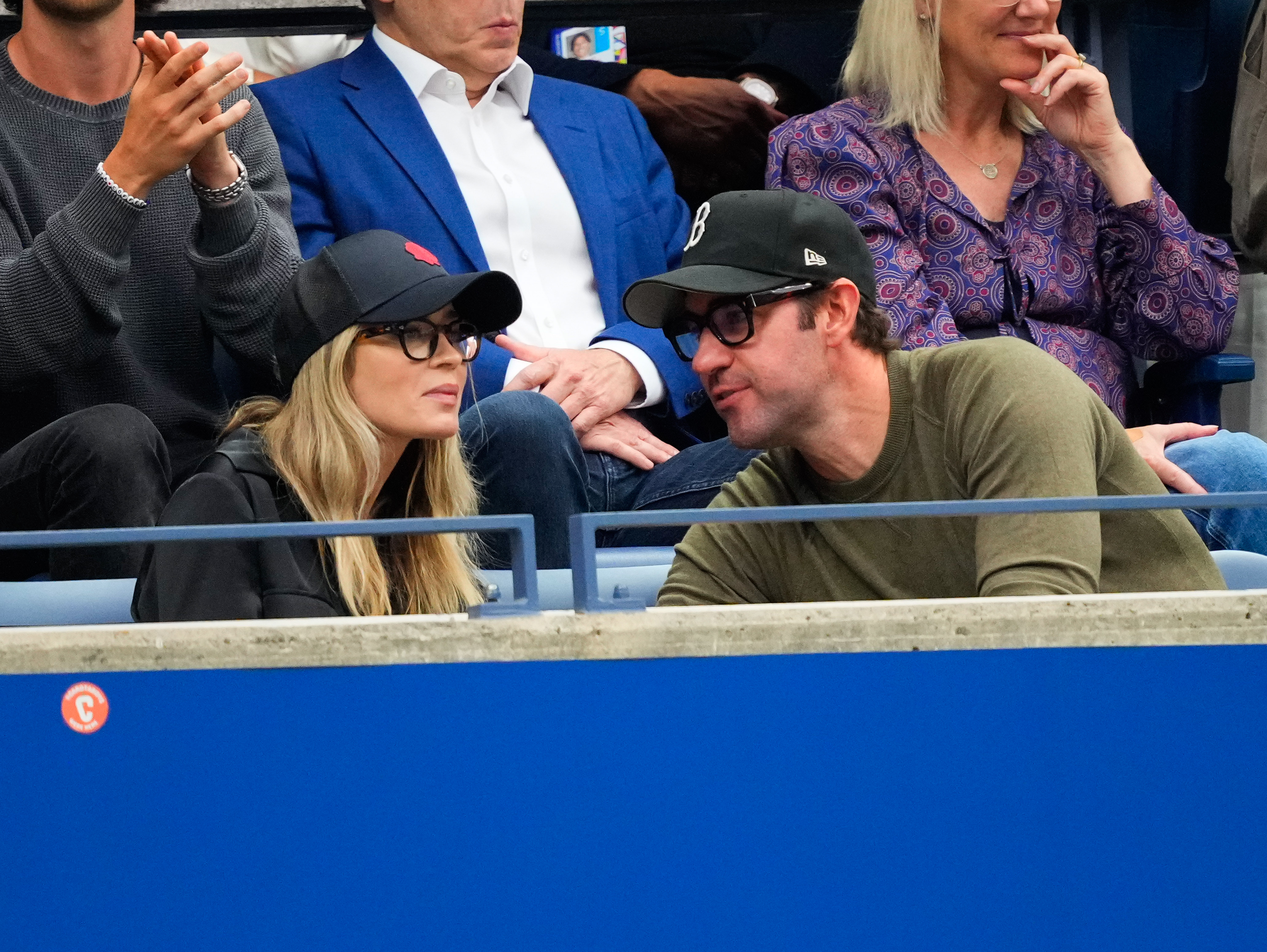 Emily Blunt and John Krasinski. | Source: Getty Images