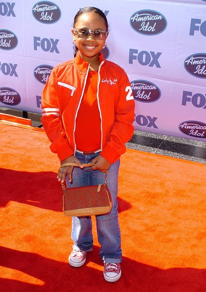 Dee Dee Davis during "American Idol" Season 4 finale arrivals at Kodak Theatre in Hollywood | Photo: Getty Images