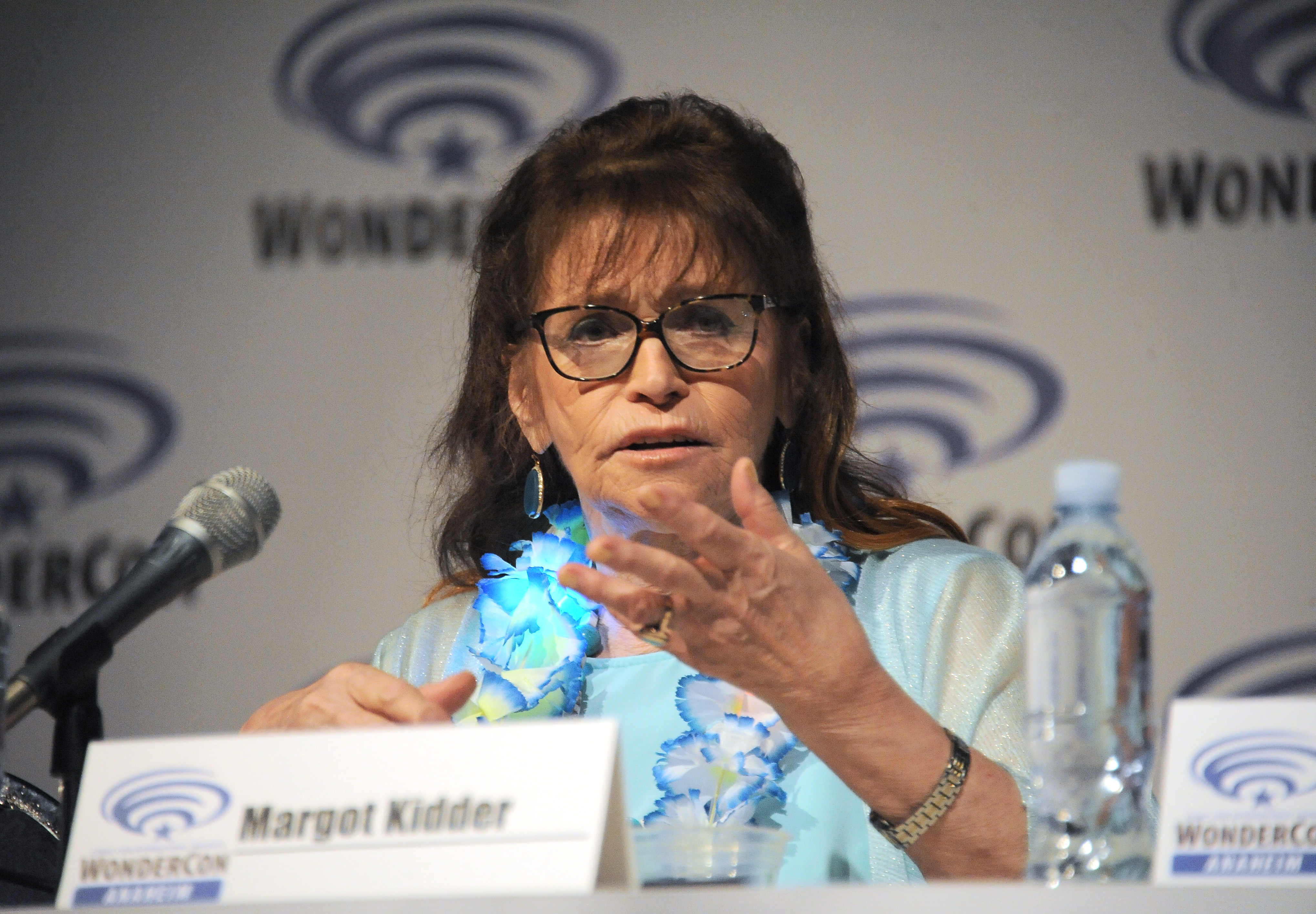 Margot Kidder at Anaheim Convention Center on April 4, 2015 | Source: Getty Images