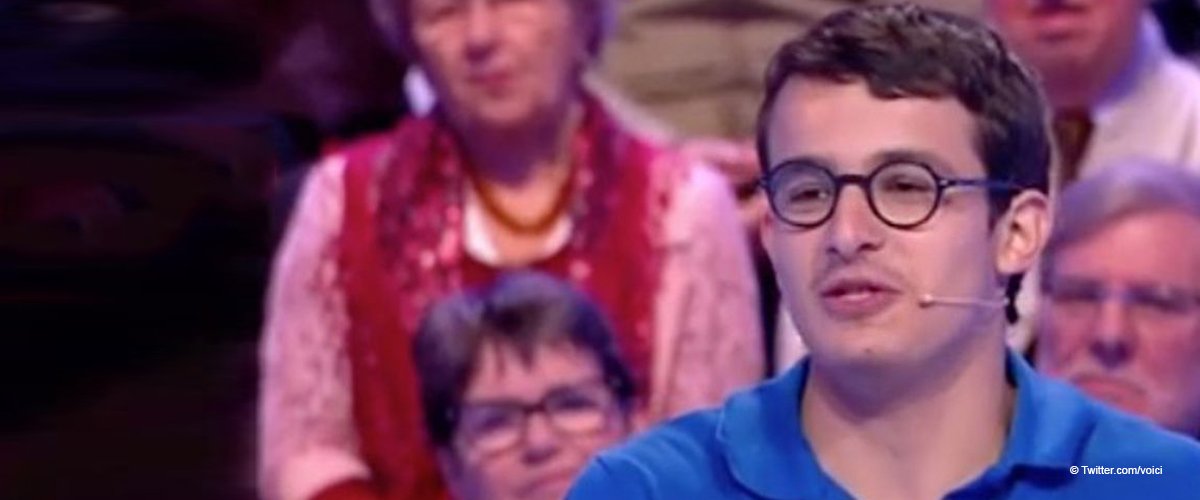 La photo de Paul dans l'émission Les 12 Coups de midi | Source: Twitter, Voici