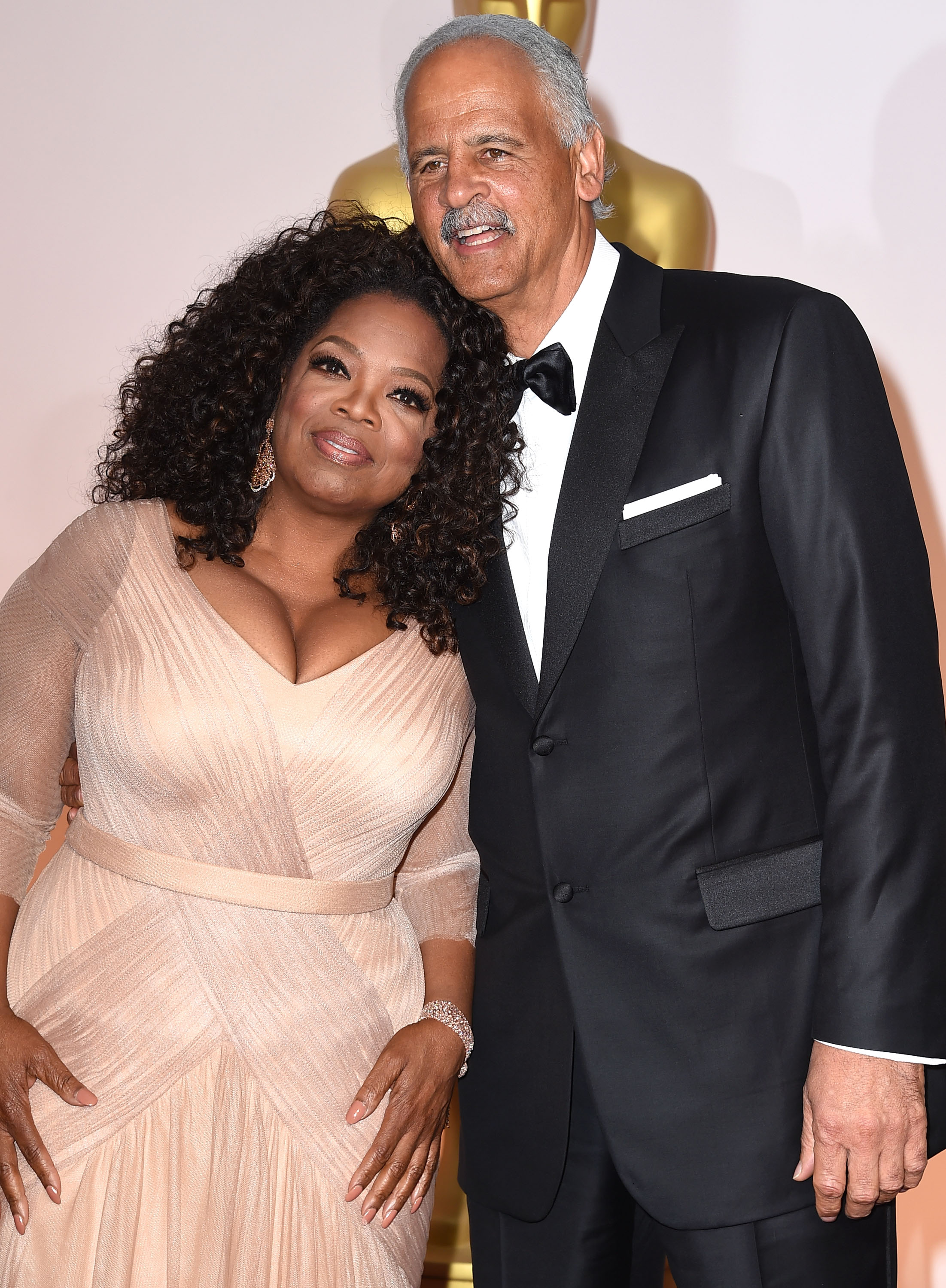 Oprah Winfrey and Stedman Graham in Hollywood, California on February 22, 2015 | Source: Getty Images