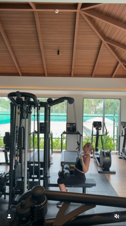 A screengrab of Josie Gibson's video, dated 9 January 2026. | Source: Instagram/josiegibson85