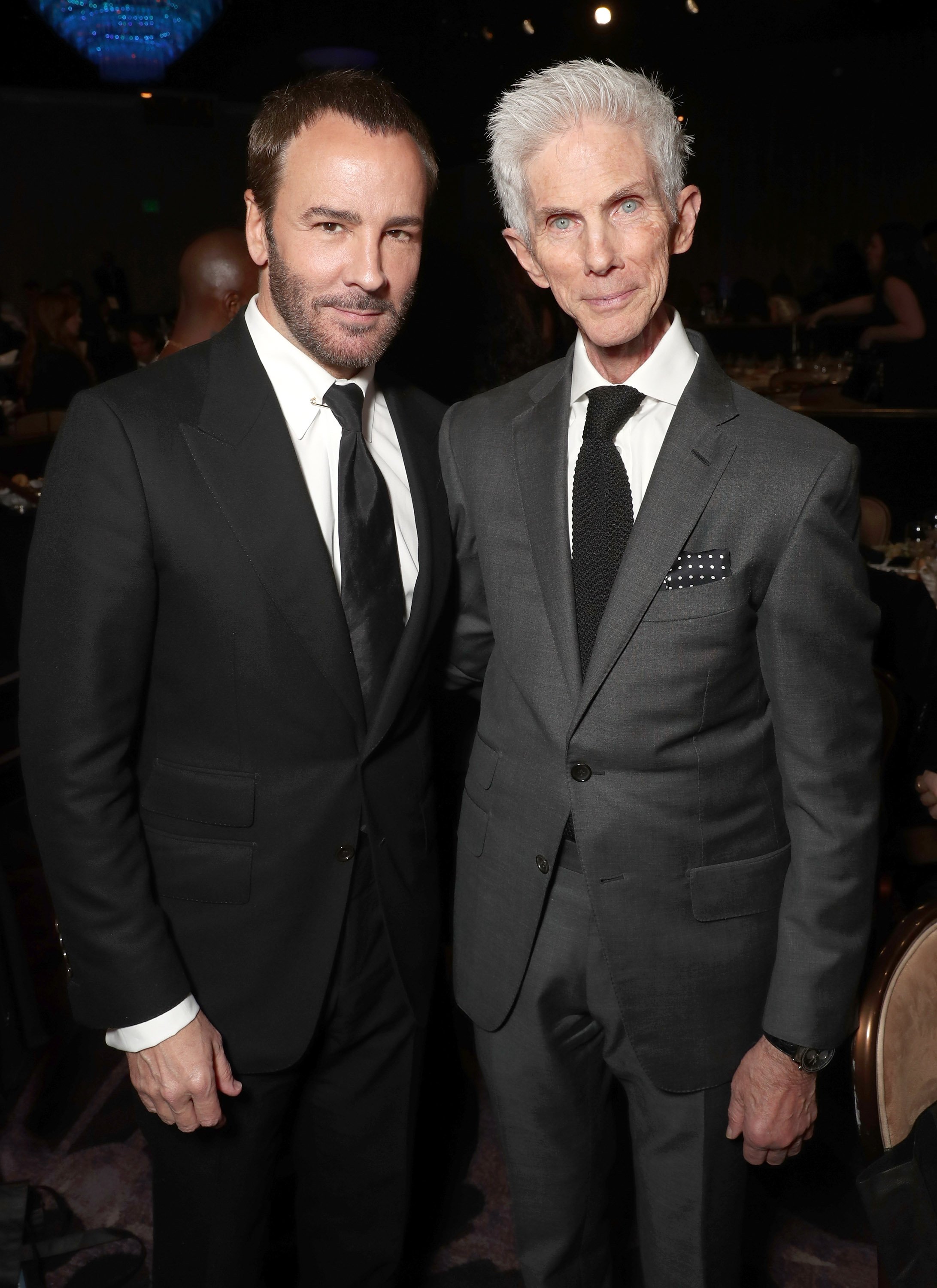 Tom Ford and Richard Buckley attend the 2017 Writers Guild Awards at The Beverly Hilton Hotel on February 19, 2017, in Beverly Hills, California. | Source: Getty Images