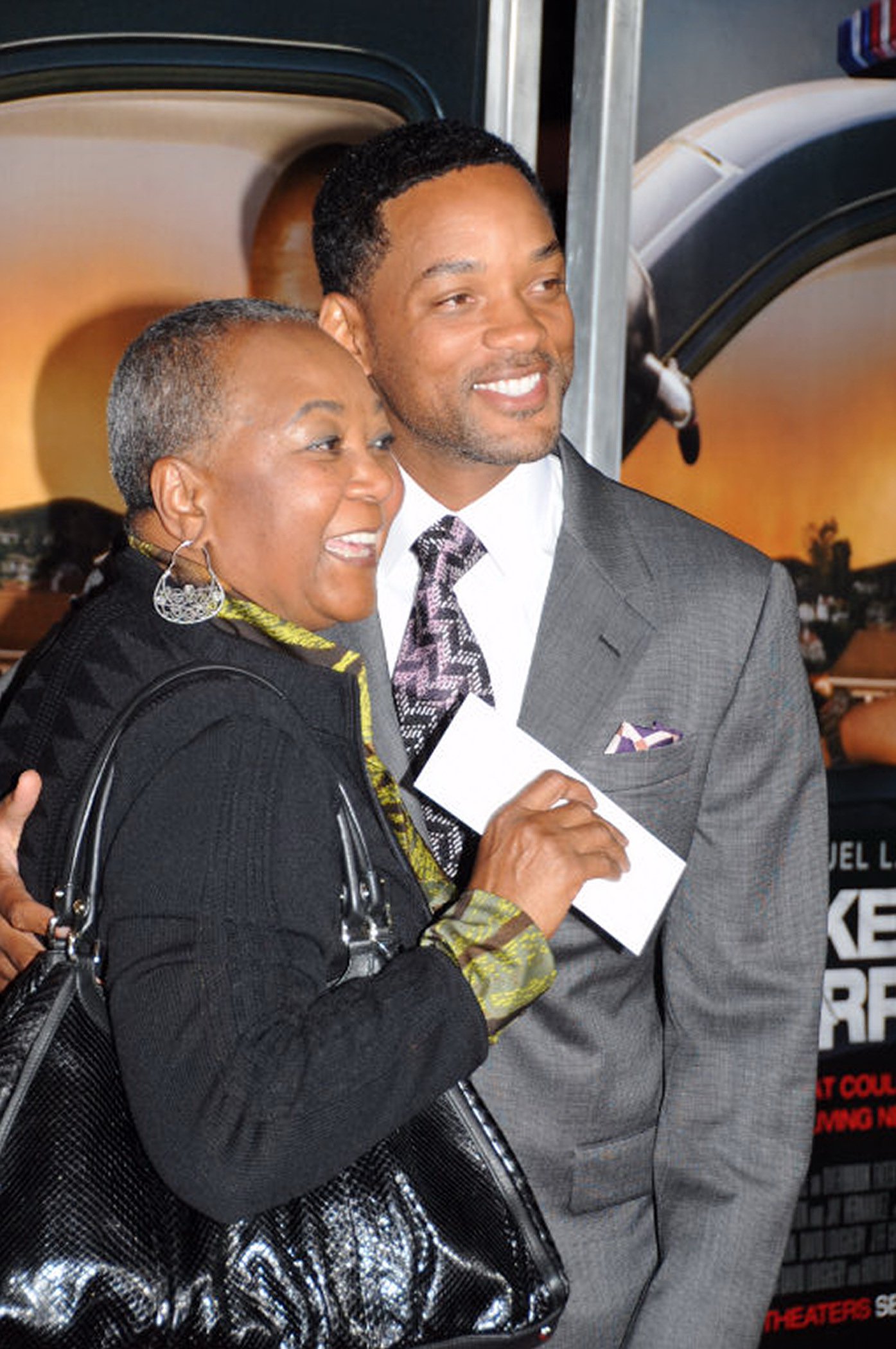 Carolyn and Will Smith at the premiere of the movie "Lakeview Terrace" on September 15, 2008. | Source: Richard Corkery/NY Daily News Archive/Getty Images