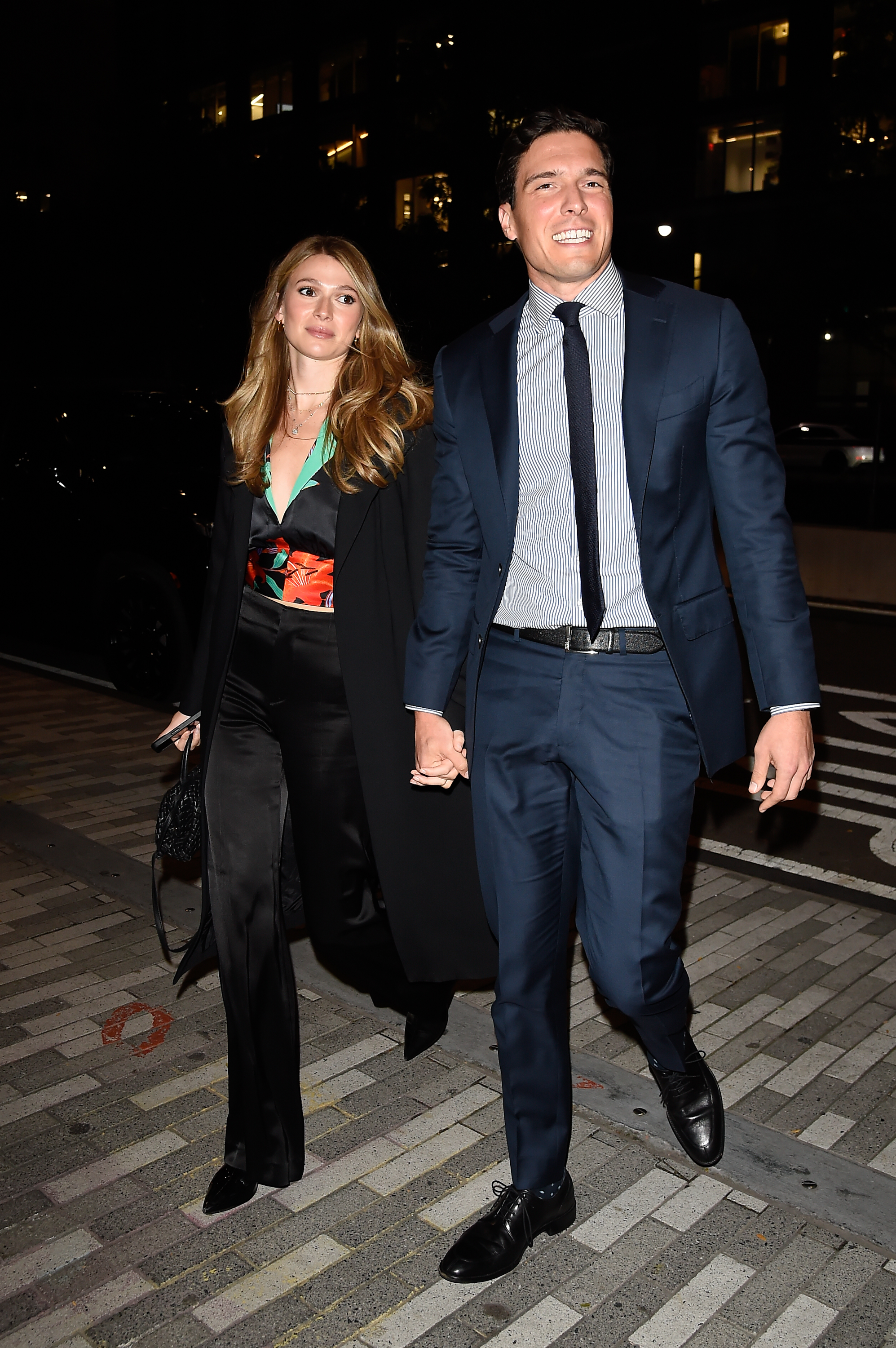 Amanda Dubin and Will Reeve going to the Bring Change to Mind Revels & Revelations event in New York City on October 9, 2023 | Source: Getty Images