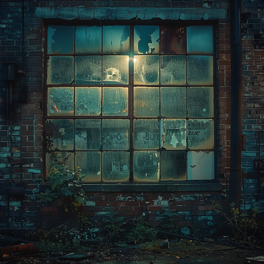 Glass windows in a brick building | Source: Midjourney