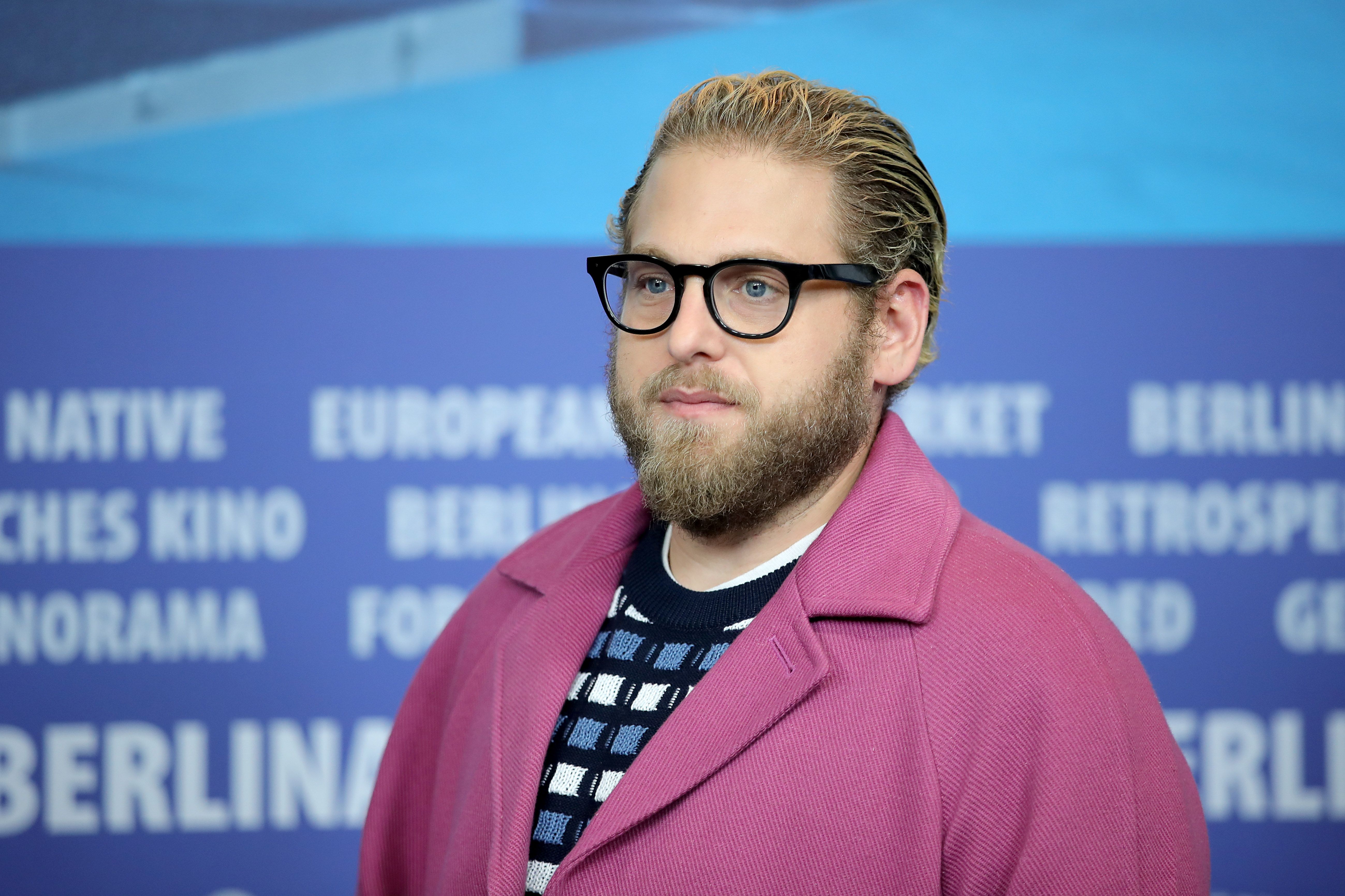 Jonah Hill at the "Mid '90s" press conference during the 69th Berlinale International Film Festival Berlin on February 10, 2019, in Berlin, Germany | Photo: Andreas Rentz/Getty Images