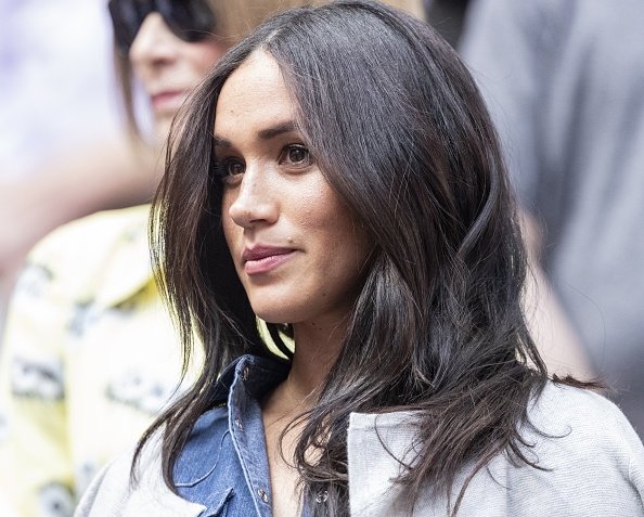 La duchesse de Sussex, Meghan Markle à la finale féminine de l'US Open entre Serena Williams et Bianca Andreescu. | Getty Images