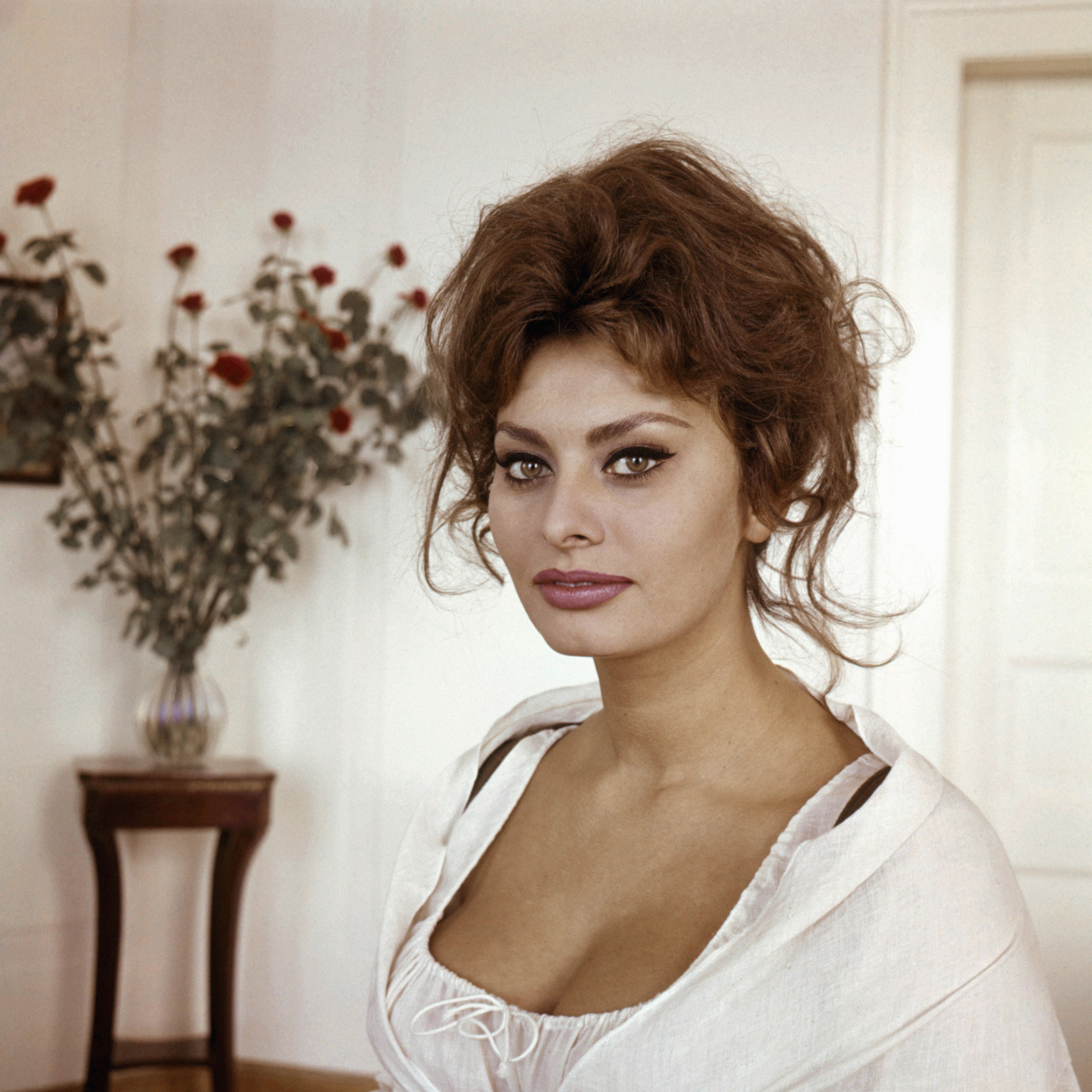 Sophia Loren in a glamour portrait circa 1960. | Source: Getty Images