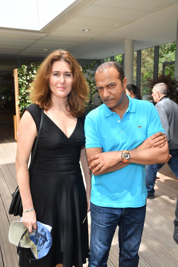 Pascal Legitimus et son épouse Adriana Santini assistent à la deuxième journée de Roland Garros le 28 mai 2018 à Paris, France. | Photo : Getty Images