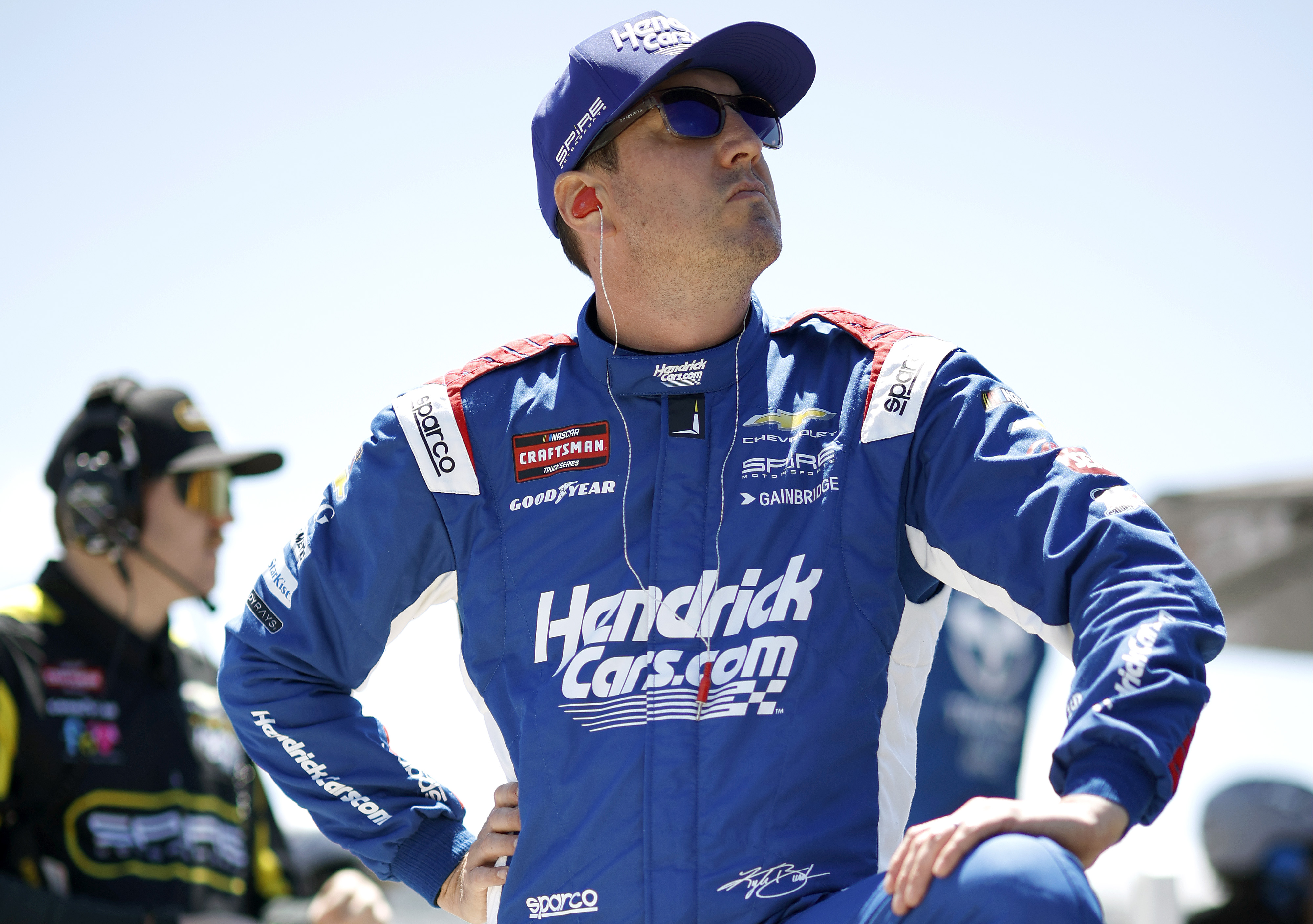 Kyle Busch during practice for the NASCAR Craftsman Truck Series ECOSAVE 200 in Dover, Delaware on May 15, 2026. | Source: Getty Images