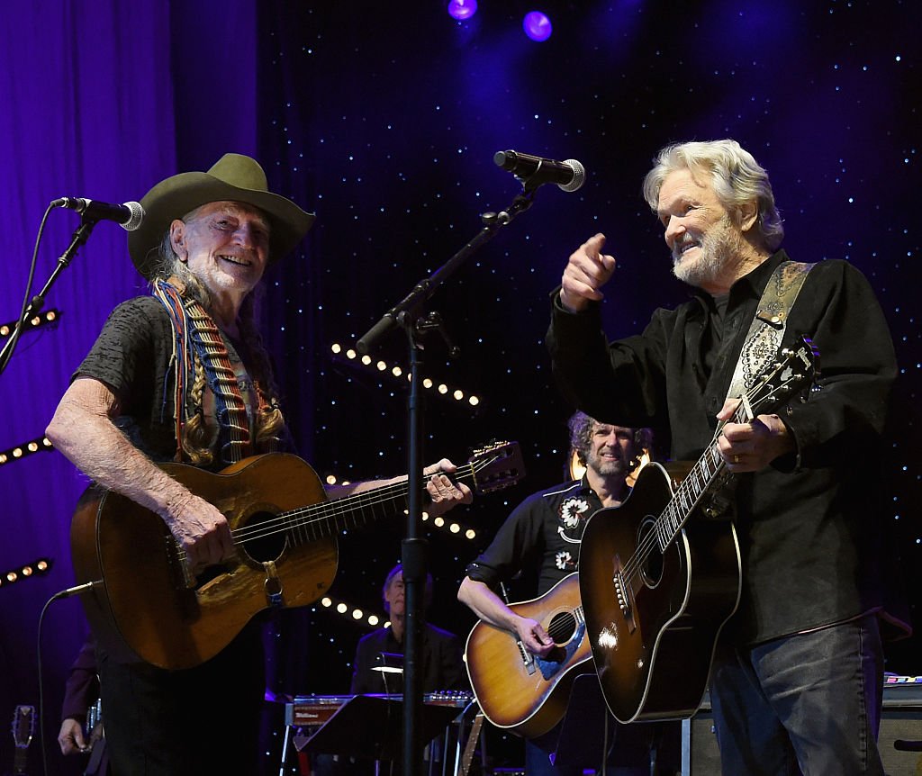 Willie Nelson and Kris Kristofferson, 2016. Image Credit: Getty Images