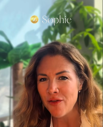 Sophie Trudeau speaking about love and letting go in an Instagram video, posted on October 13, 2025. | Source: Instagram/sophiegregoiretrudeau