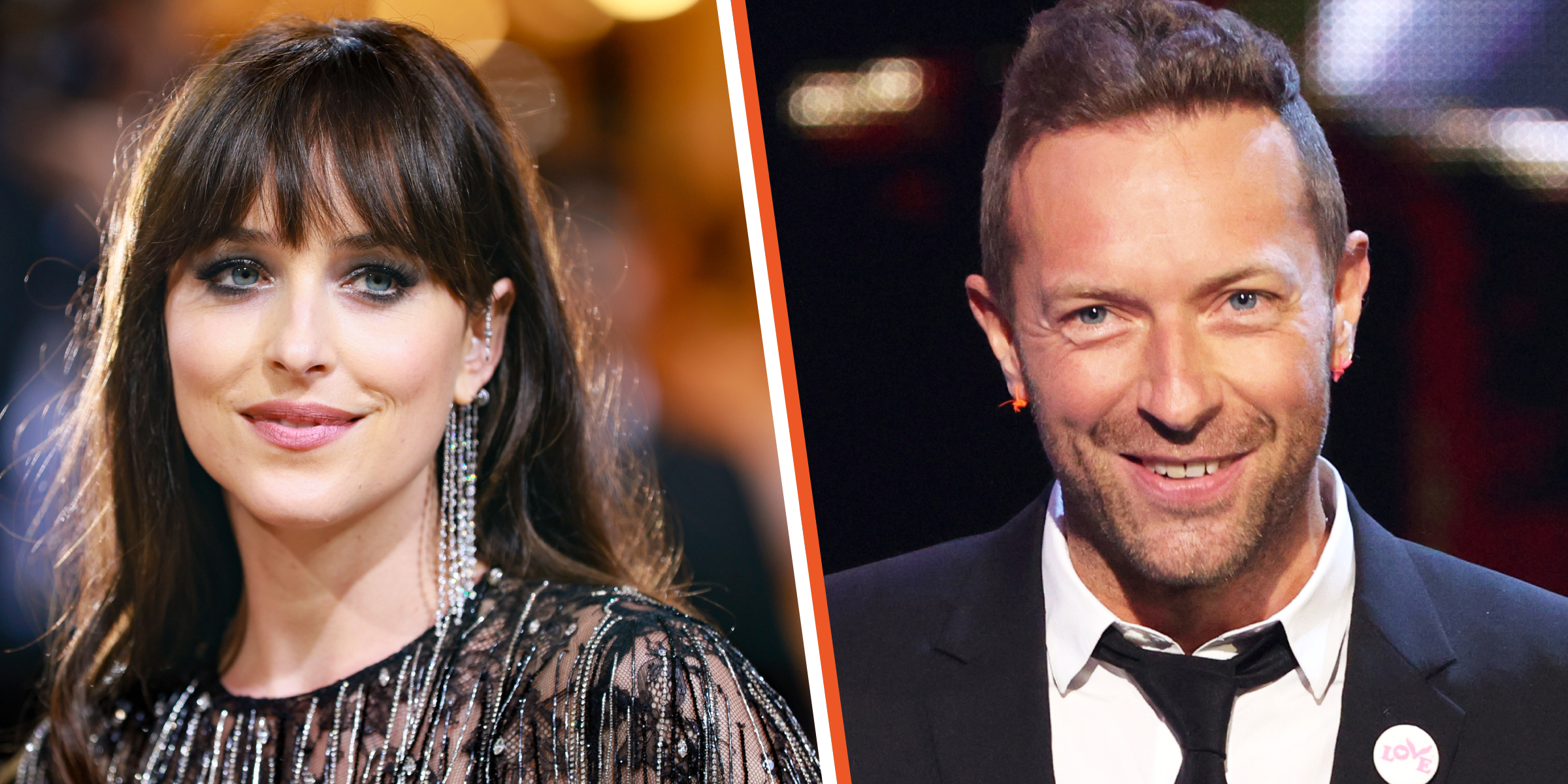 Dakota Johnson and Chris Martin | Source: Getty Image