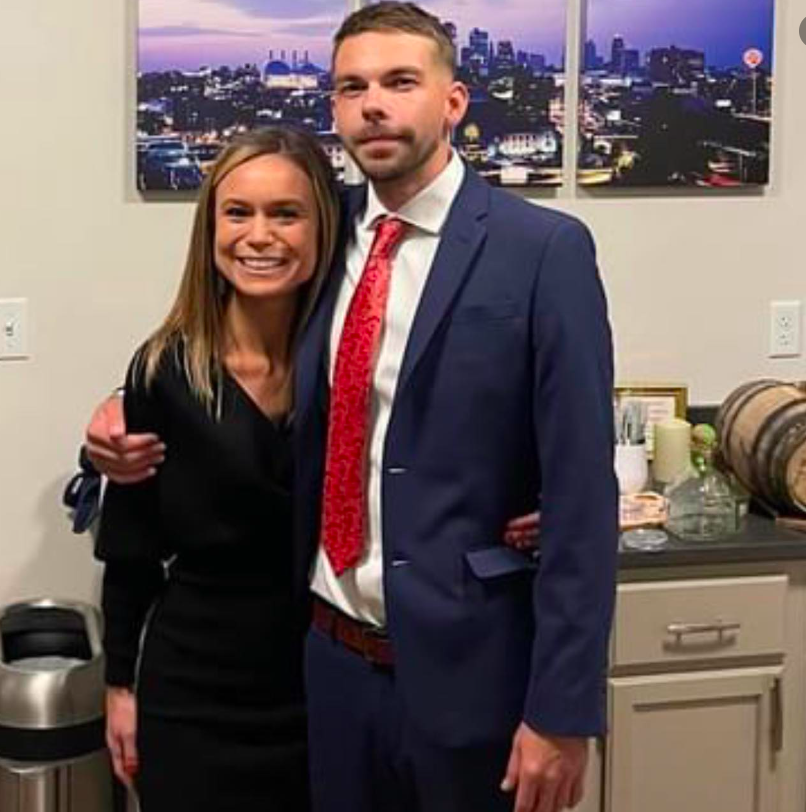 Clayton McGeeney and his fiancée posing for a picture posted on April 17, 2023 | Source: Facebook/Clayton McGeeney