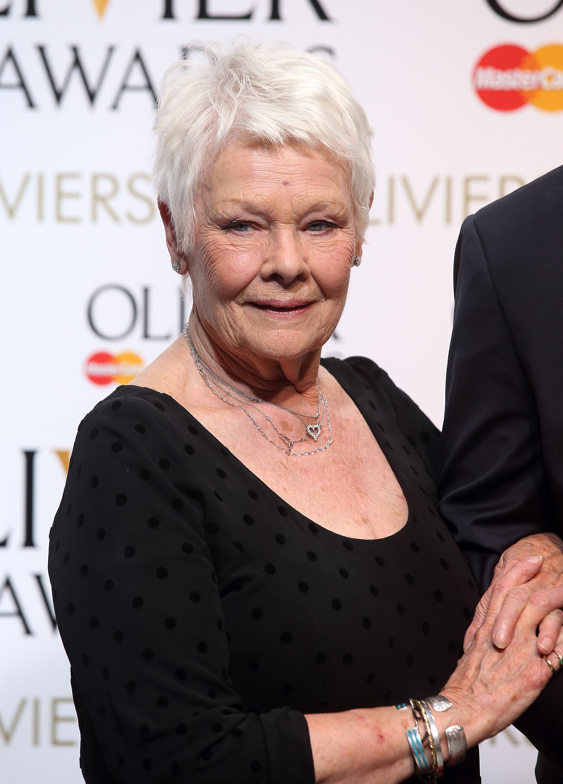 Dame Judi Dench during The Olivier Awards on April 12, 2015, in London, England. | Source: Getty Images