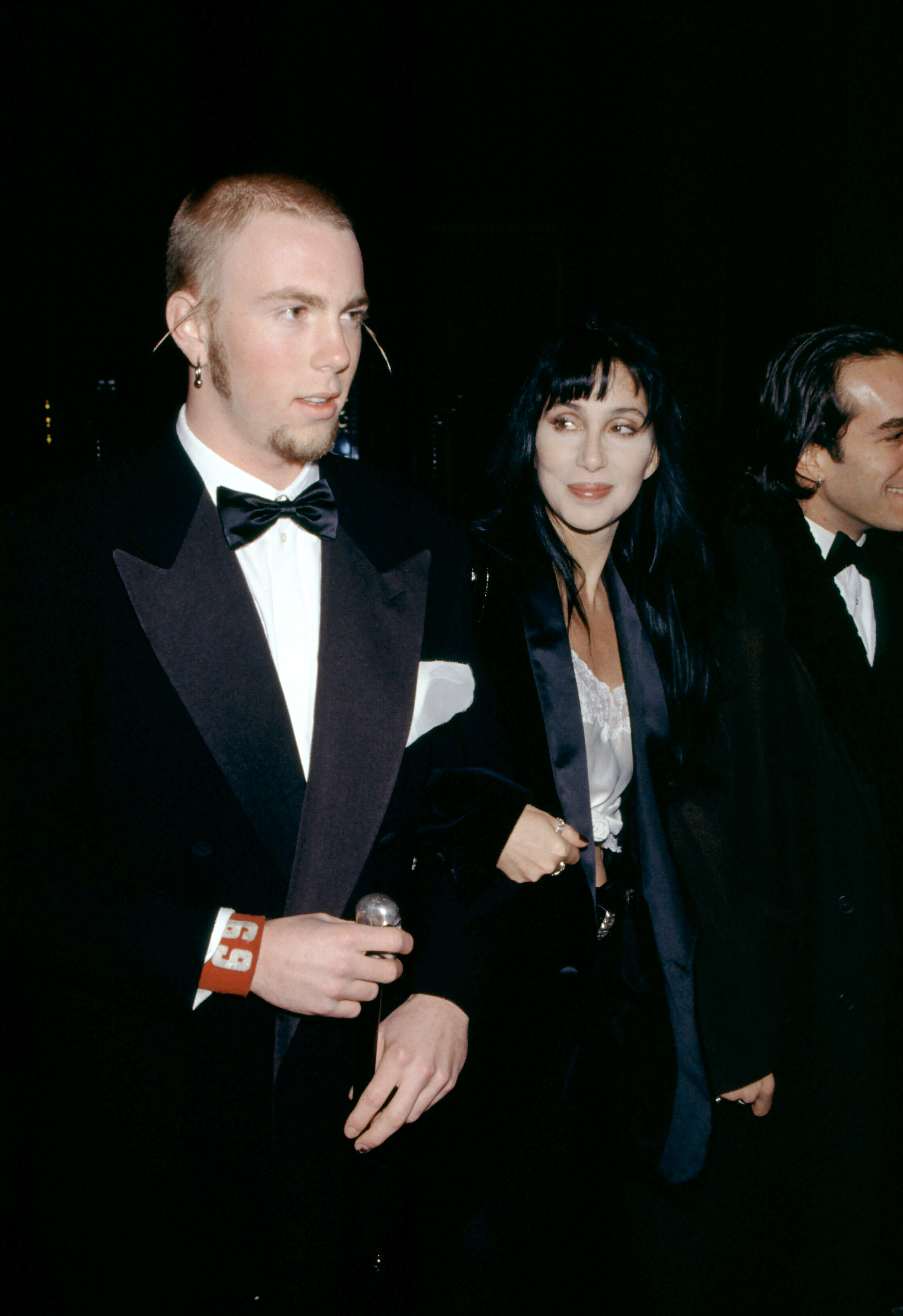 Elijah Blue Allman and Cher at the 5th Annual Fire and Ice Ball to Benefit Revlon UCLA Women Cancer Center in 1994 | Source: Getty Images