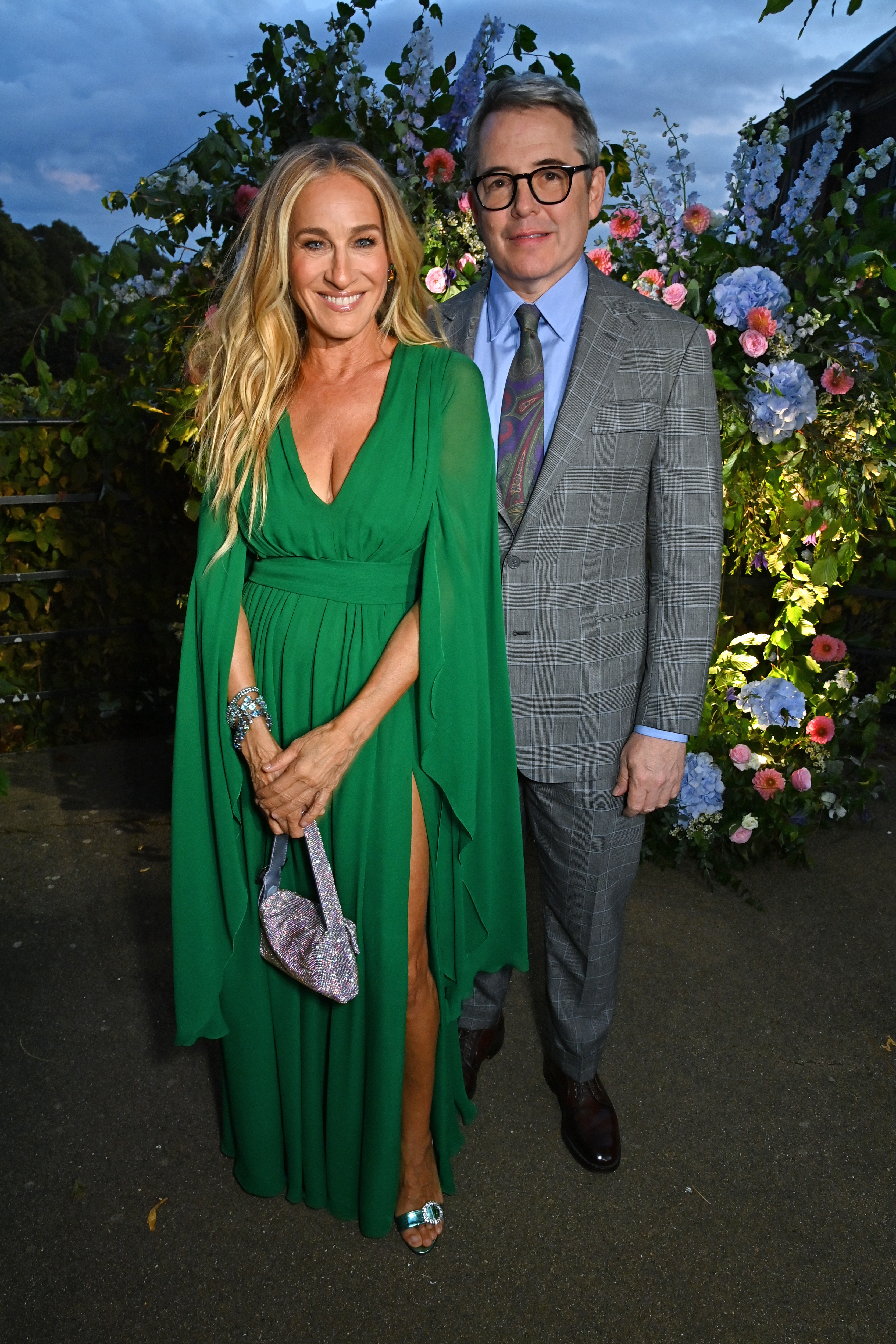 Sarah Jessica Parker and Matthew Broderick at the ATG Summer Party at Kensington Palace on September 13, 2023, in London, England | Source: Getty Images
