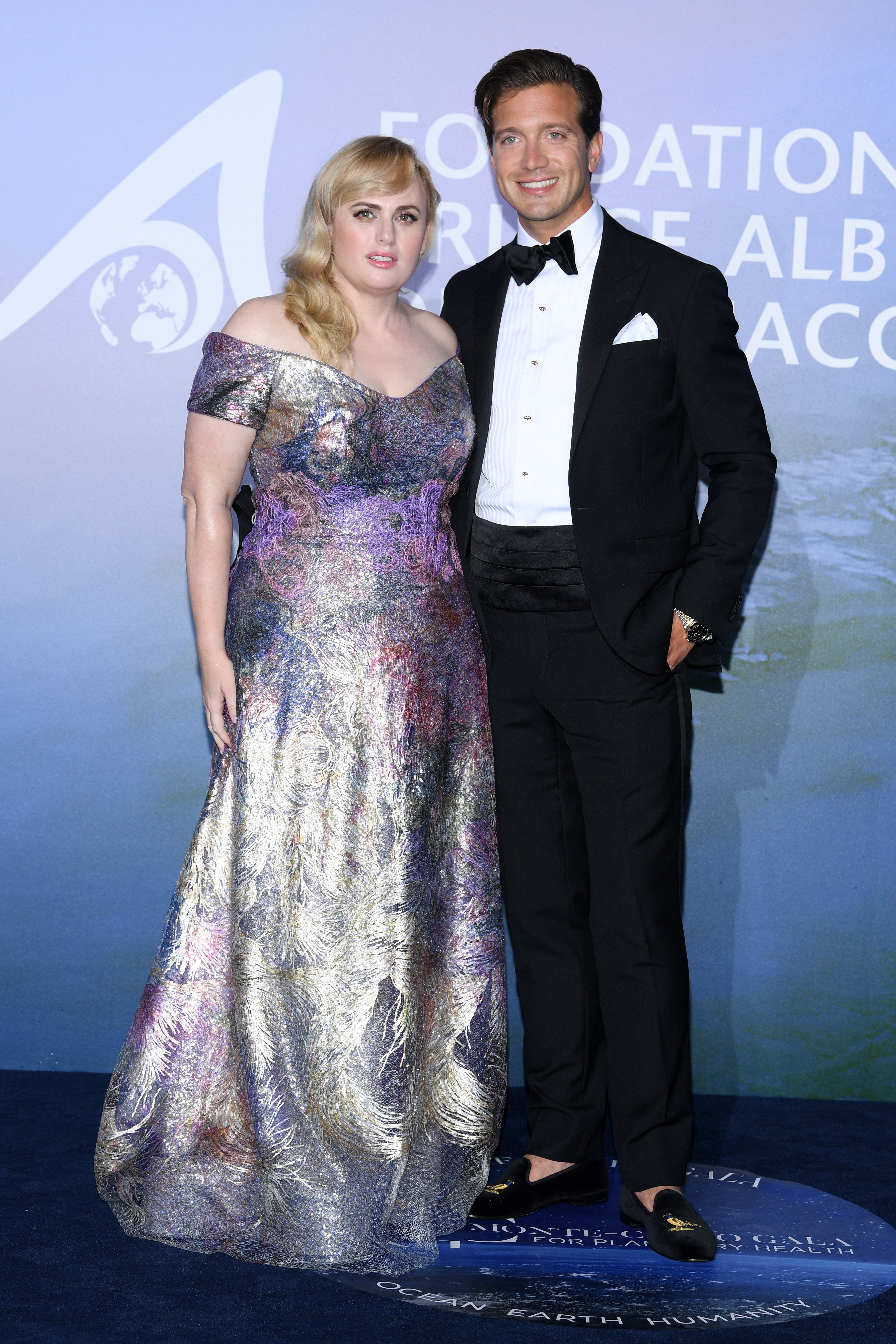 Rebel WIlson and Jacob Busch attend the Monte-Carlo Gala for Planetary Health in Monaco on September 24, 2020 | Photo: Getty Images