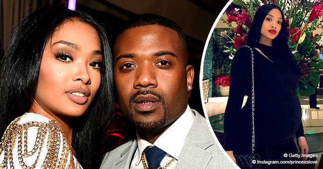 Princess Love Flaunts Baby Bump in Black Outfit after Ray J's Apology ...