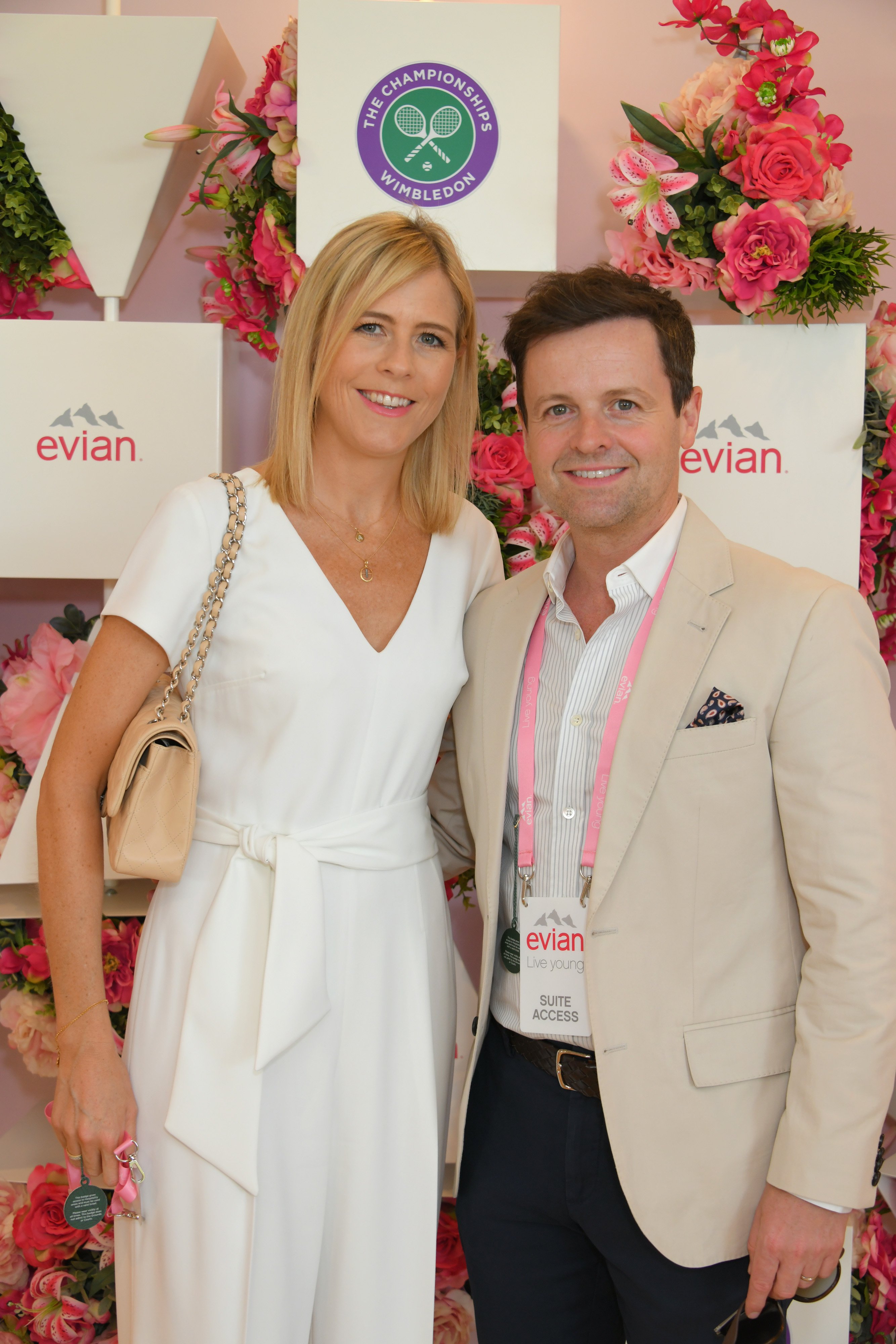 Ali Astall and Declan Donnelly at The Championships, Wimbledon 2019, on July 12, 2019, in London | Source: Getty Images