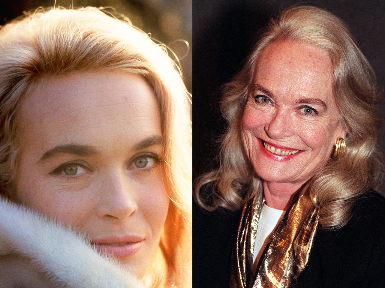 Shirley Eaton in 1965 | Shirley Eaton in 1999 | Source: Getty Images