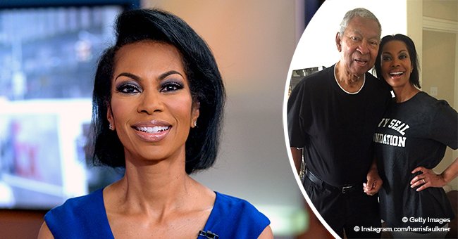 Harris Faulkner Of Fox News Celebrates Her Dad Bobbys 83rd Birthday