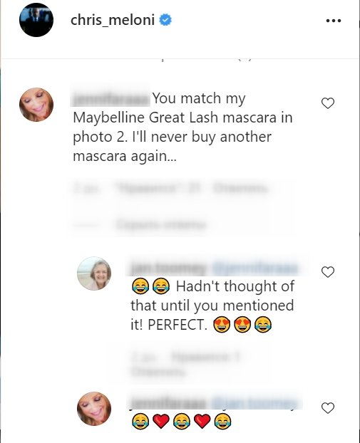Fans' comments on Christopher Meloni's post | Photo: Instagram/chris_meloni