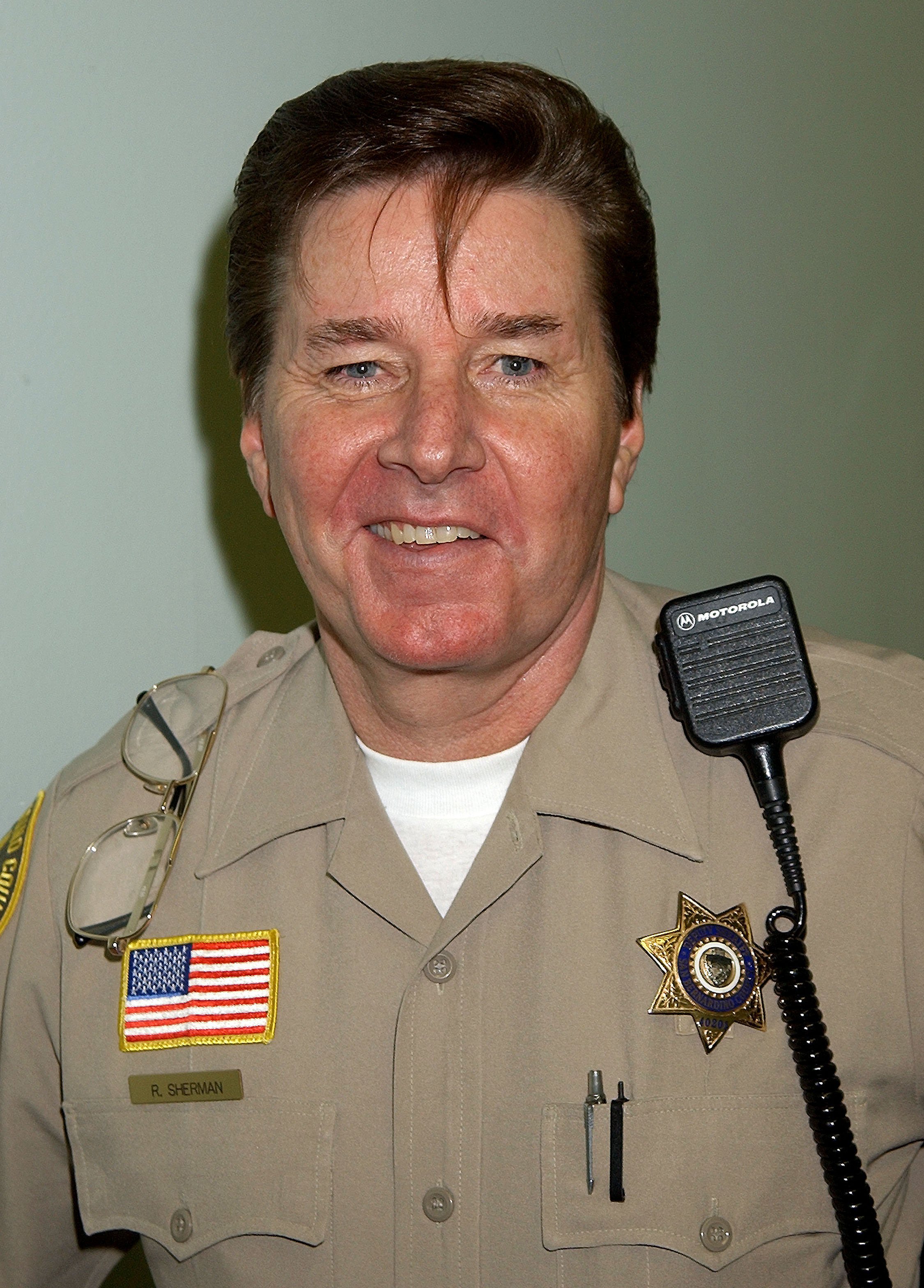 Bobby Sherman, the 1970s teen heartthrob, who is now a San Bernardino County deputy sheriff. | Source: Getty Images
