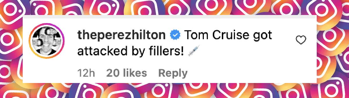 A fan comment on Tom Cruise, dated December 18, 2024 | Source: Instagram/abcnews