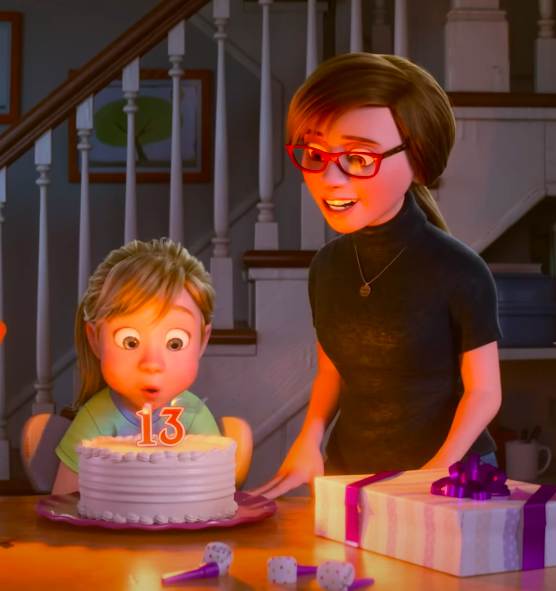 Riley and Riley's mom from the trailer of "Inside Out 2," posted on March 7, 2024 | Source: YouTube/Pixar