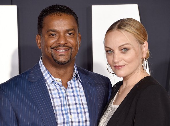 Alfonso Ribeiro and Angela Unkrich at Paramount Pictures' Premiere Of "Gemini Man" in Hollywood, California.| Photo: Getty Images.
