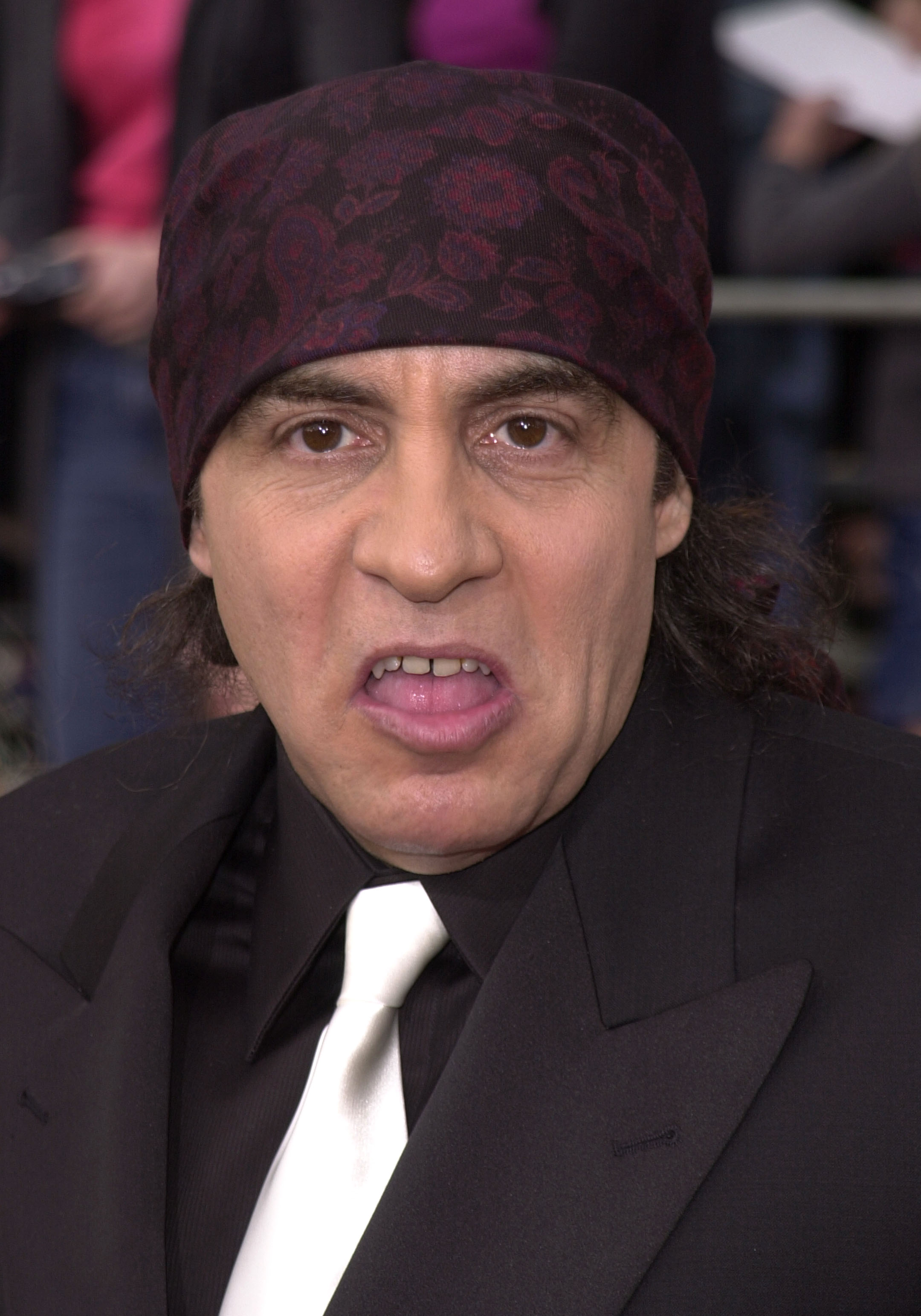 Steven Van Zandt played the calm consigliere throughout the series. In this photo, he attended the "7th Annual Screen Actors Guild Awards" at Shrine Auditorium on March 11, 2001, in Los Angeles, California. | Source: Getty Images