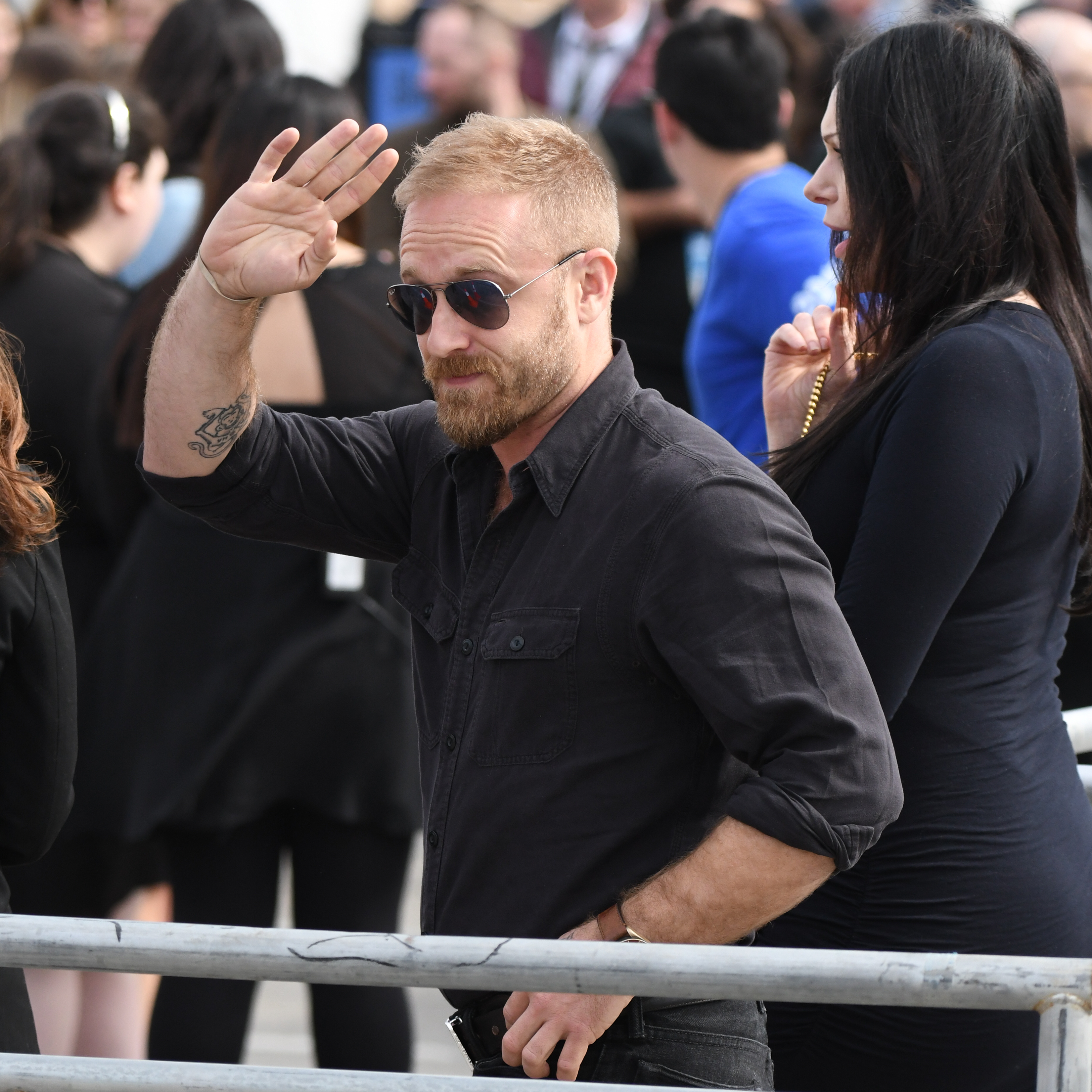 Ben Foster and Laura Prepon spotted at the Spirit Awards in Los Angeles, California on February 25, 2017 | Source: Getty Images