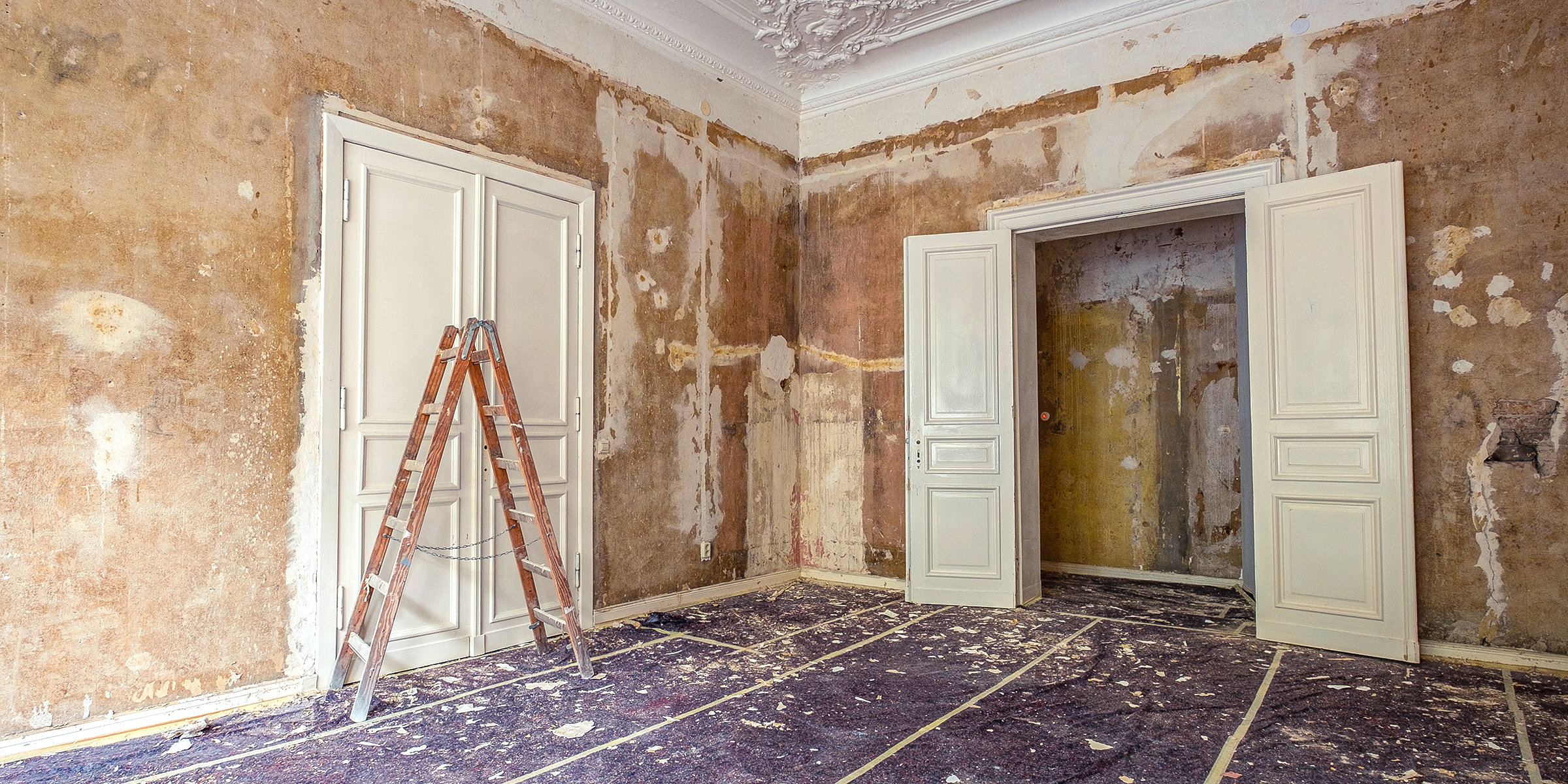 The interior of house under renovation | Source: Shutterstock