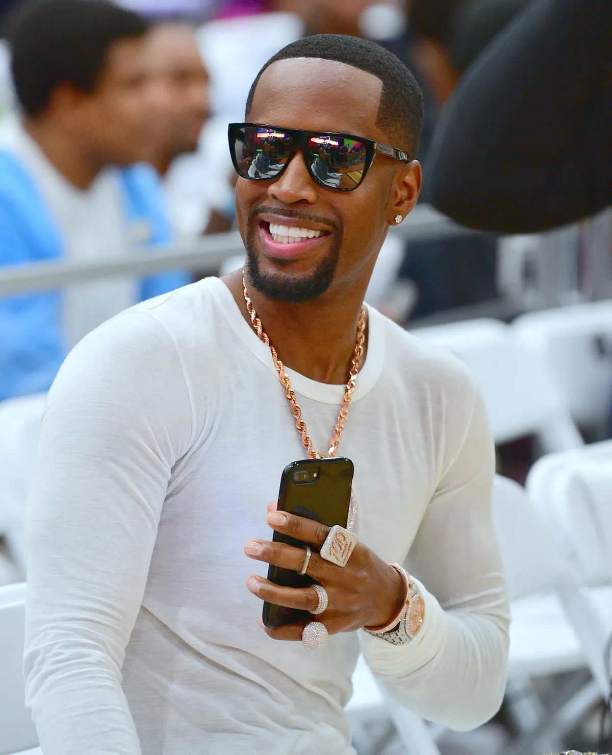Safaree at the 2018 BET Experience in Los Angeles Convention Center on June 23, 2018. | Photo: Getty Images