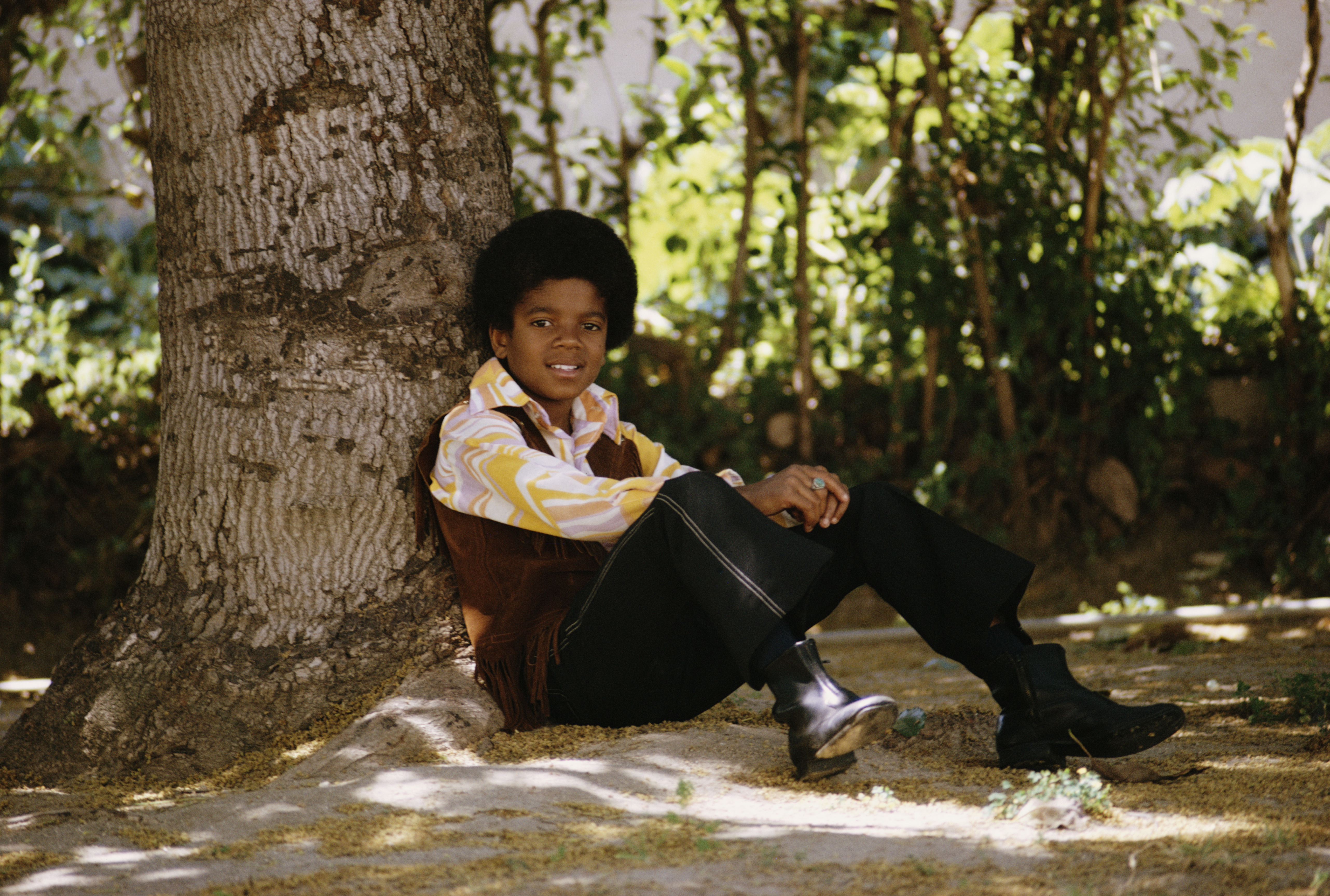 Michael Jackson posing for a portrait in 1970. | Source: Getty Images