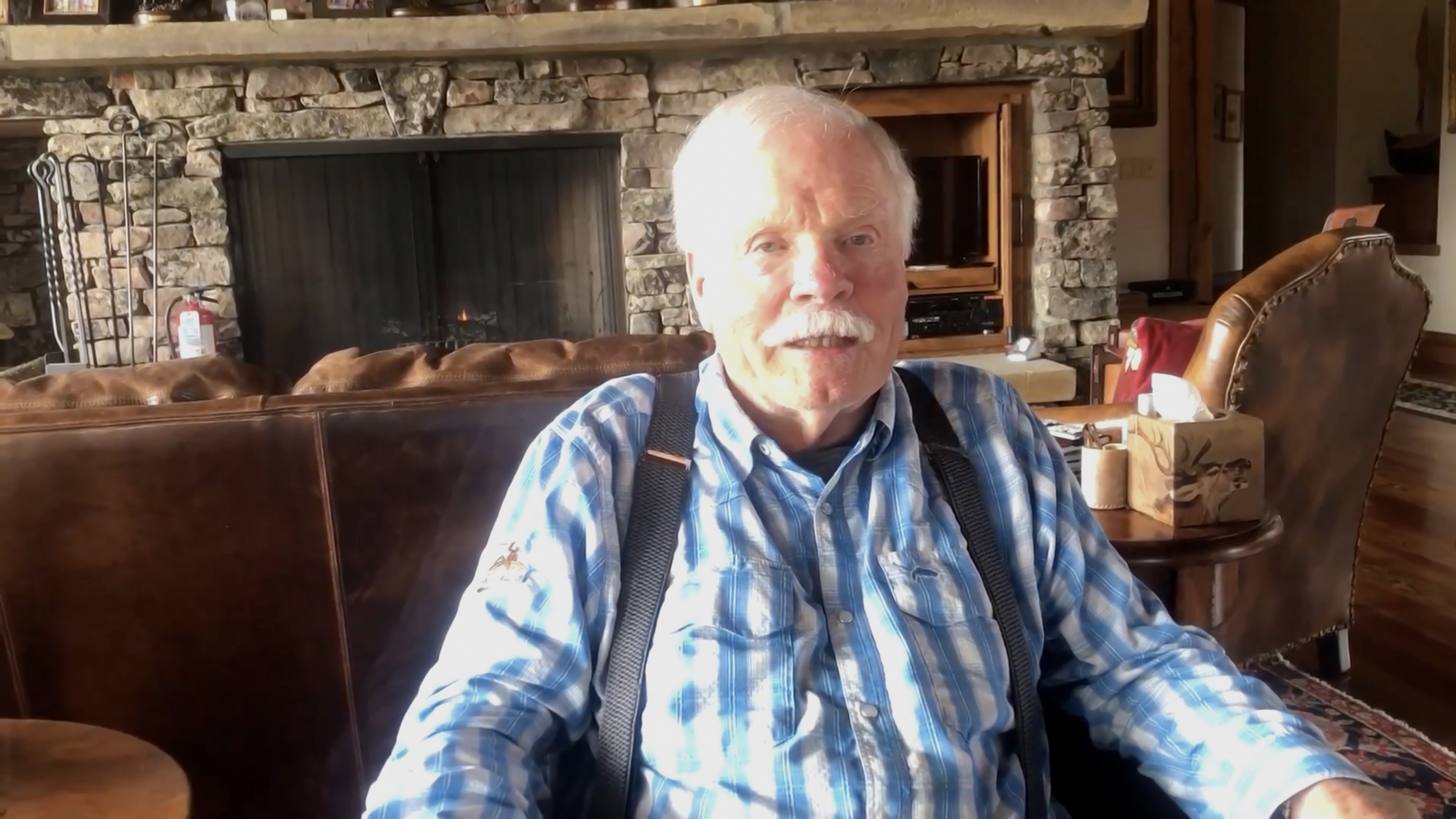 In this screengrab, Ted Turner speaks during the GCAPP EmPOWER Party & 25th Anniversary Virtual Event on November 12, 2020 | Source: Getty Images