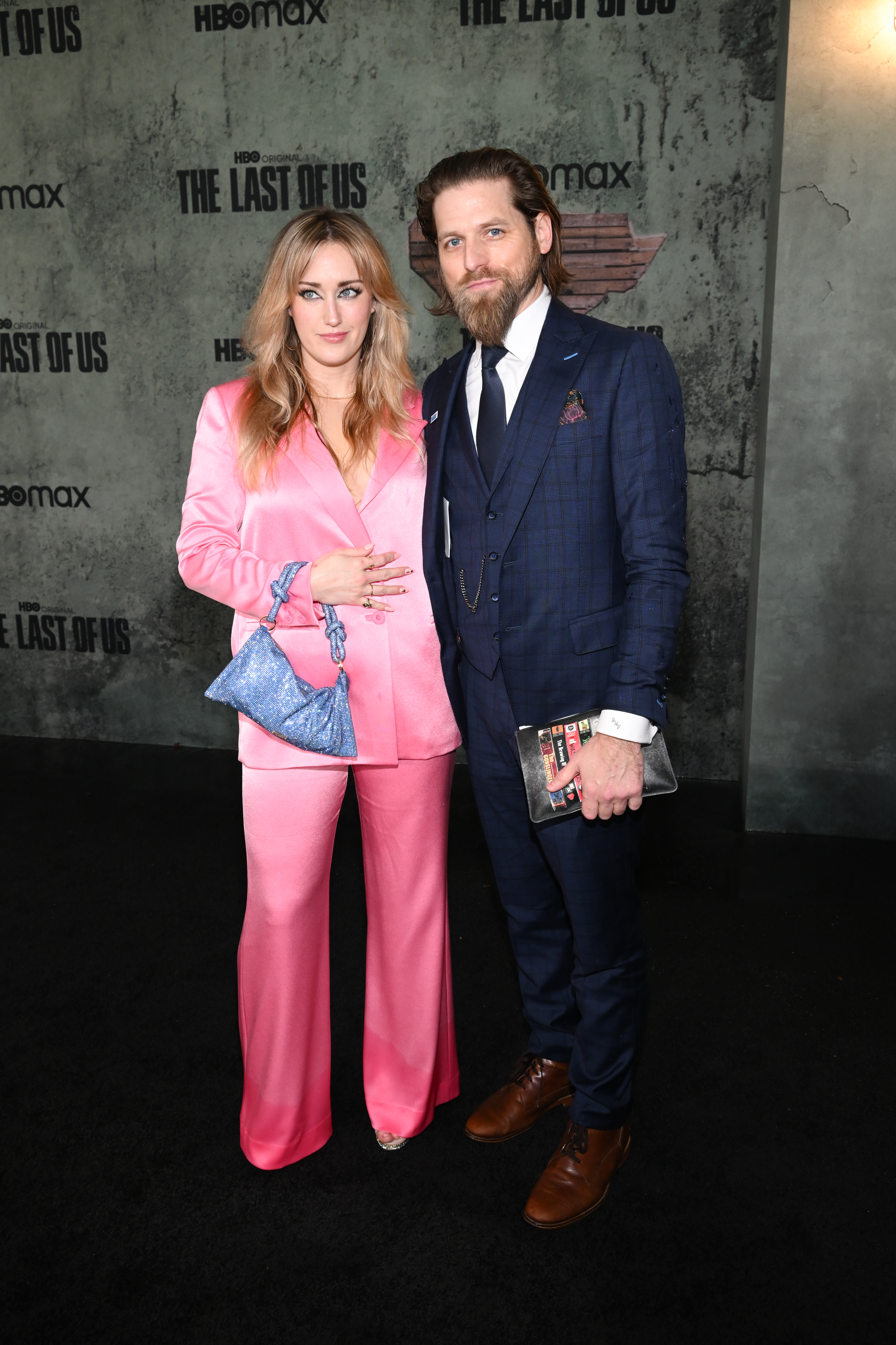 Ashley Johnson and Brian W. Foster at the Los Angeles premiere of HBO's original series "The Last of Us" on January 9, 2023. | Source: Getty Images