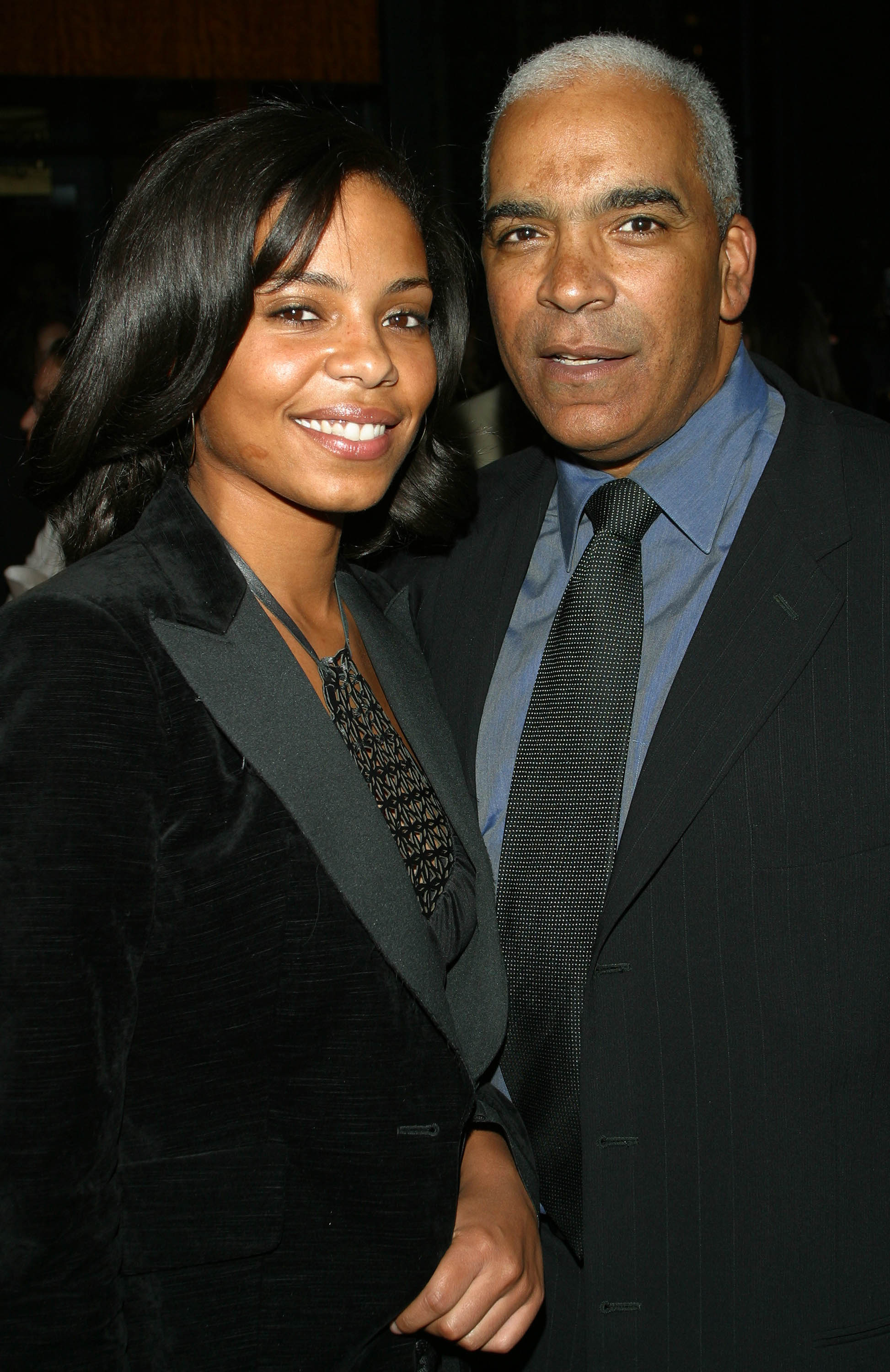 Sanaa Lathan and father Stan Lathan during Russell Simmons's Def Poetry Jam After-Party at Bryant Park Grill in New York, New York, United States.  | Photo: GettyImages