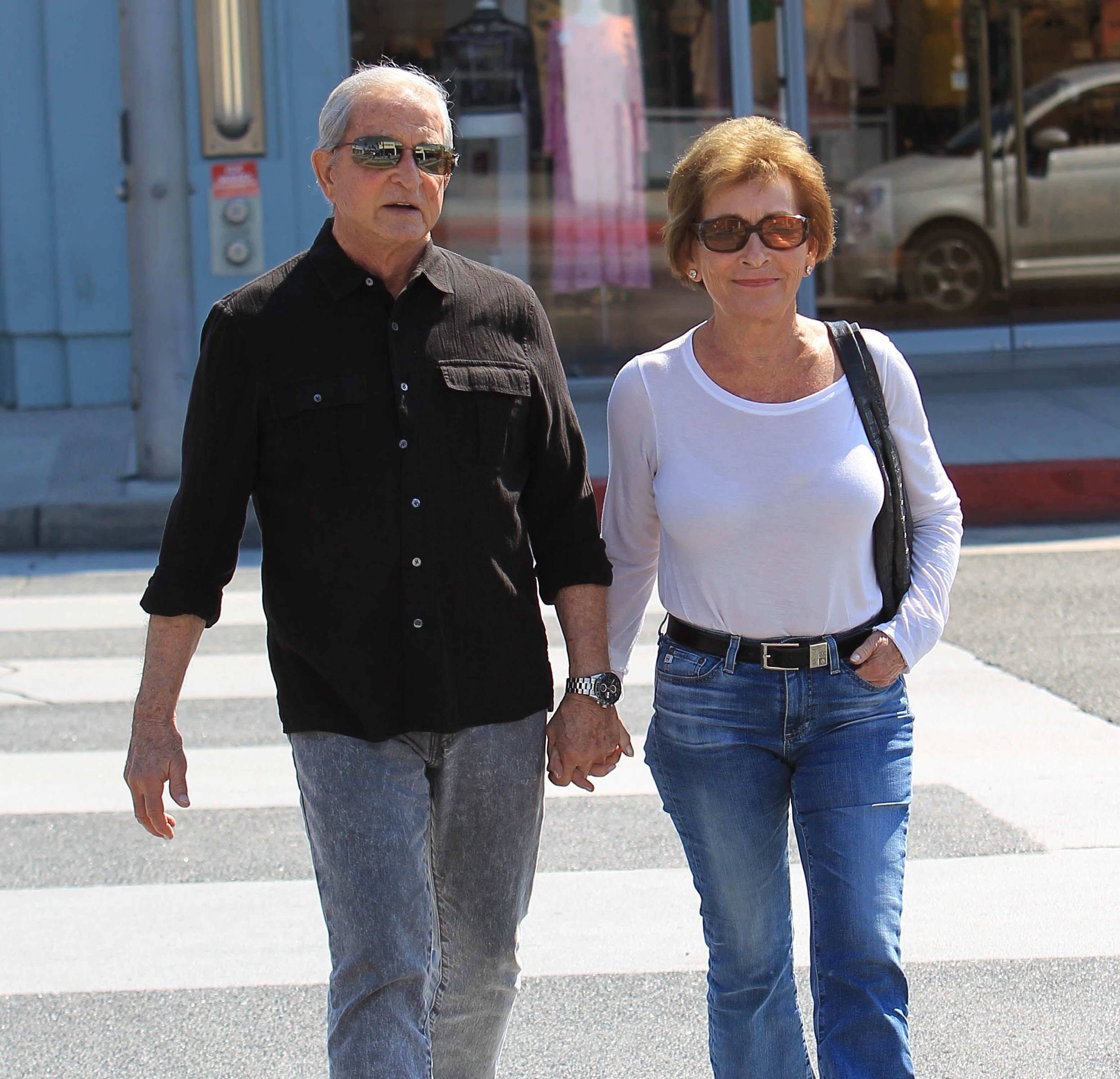 Jerry and Judy Sheindlin are seen on June 18, 2017, in Los Angeles, California | Source: Getty Images