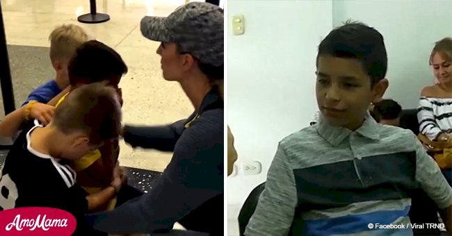 Orphan breaks in tears when learned secret why parents of 4 took him for a month