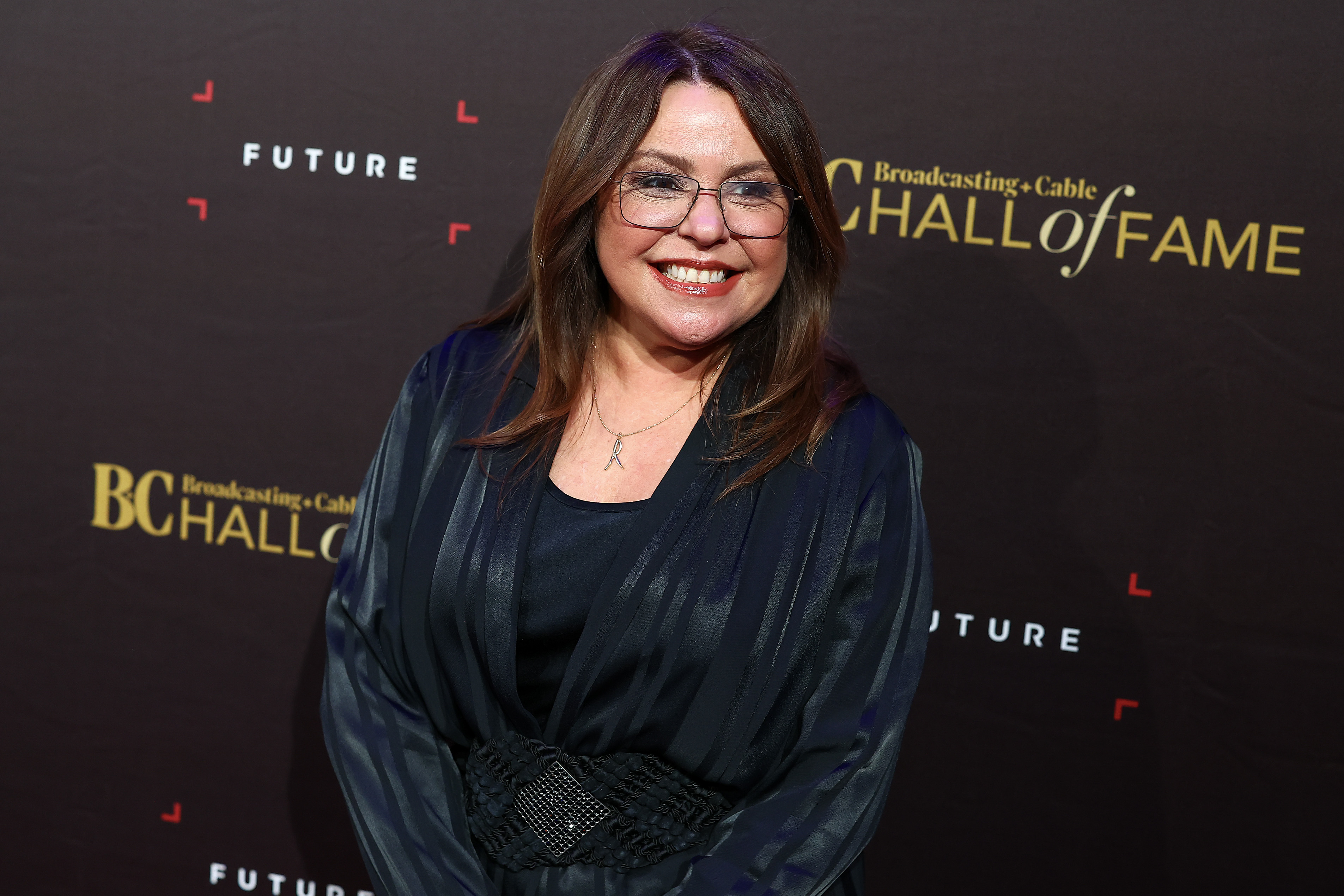 Rachael Ray attends the 2023 Broadcasting + Cable Hall Of Fame Gala at The Ziegfeld Ballroom in New York City on May 3 | Source: Getty Images